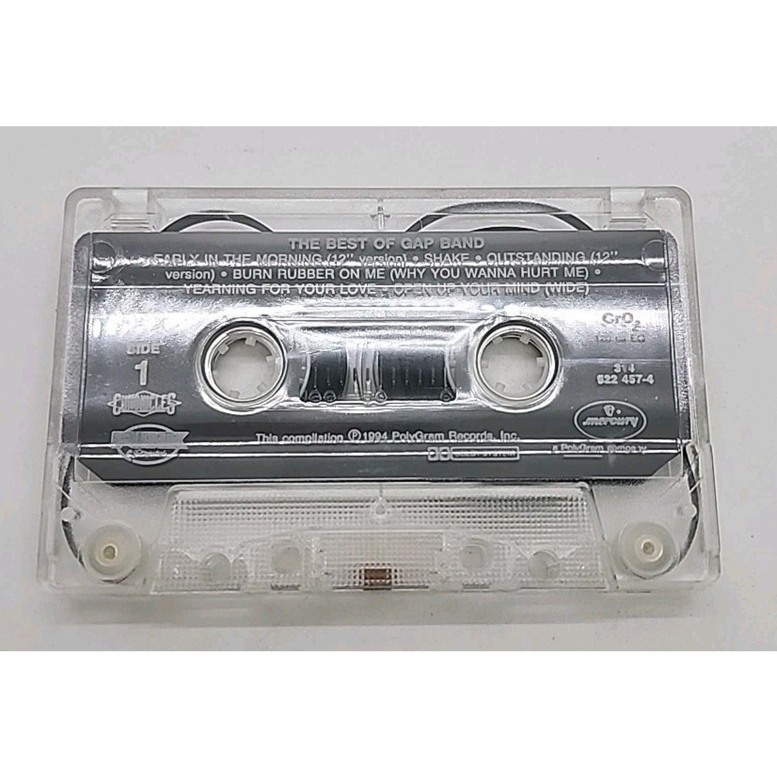 The Best of the Gap Band by The Gap Band (Cassette, Jun-1994, Mercury)