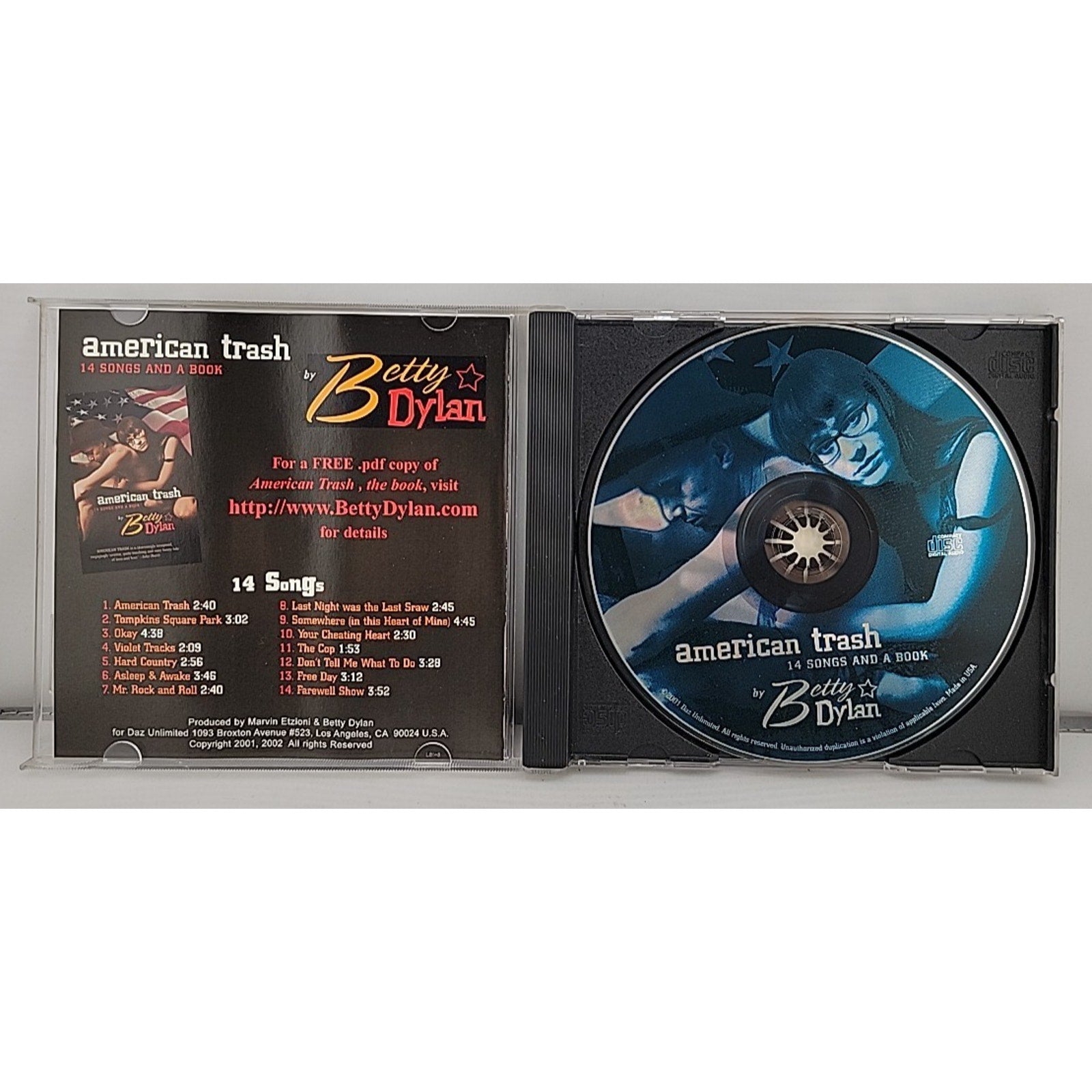American Trash by Betty Dylan (CD, Oct-2002, Daz Unlimited)