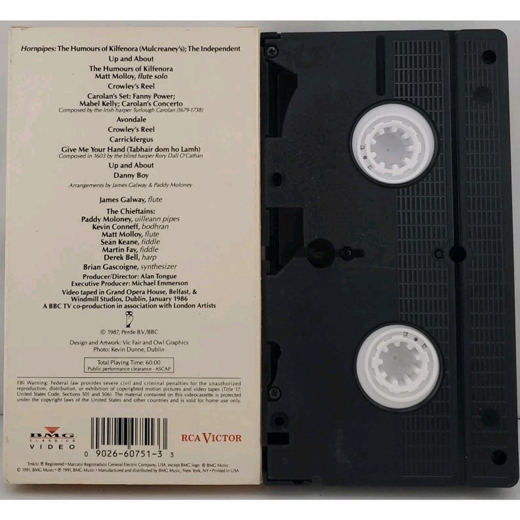 James Galway & The Chieftains in Ireland by James Galway/The Chieftains (VHS,...