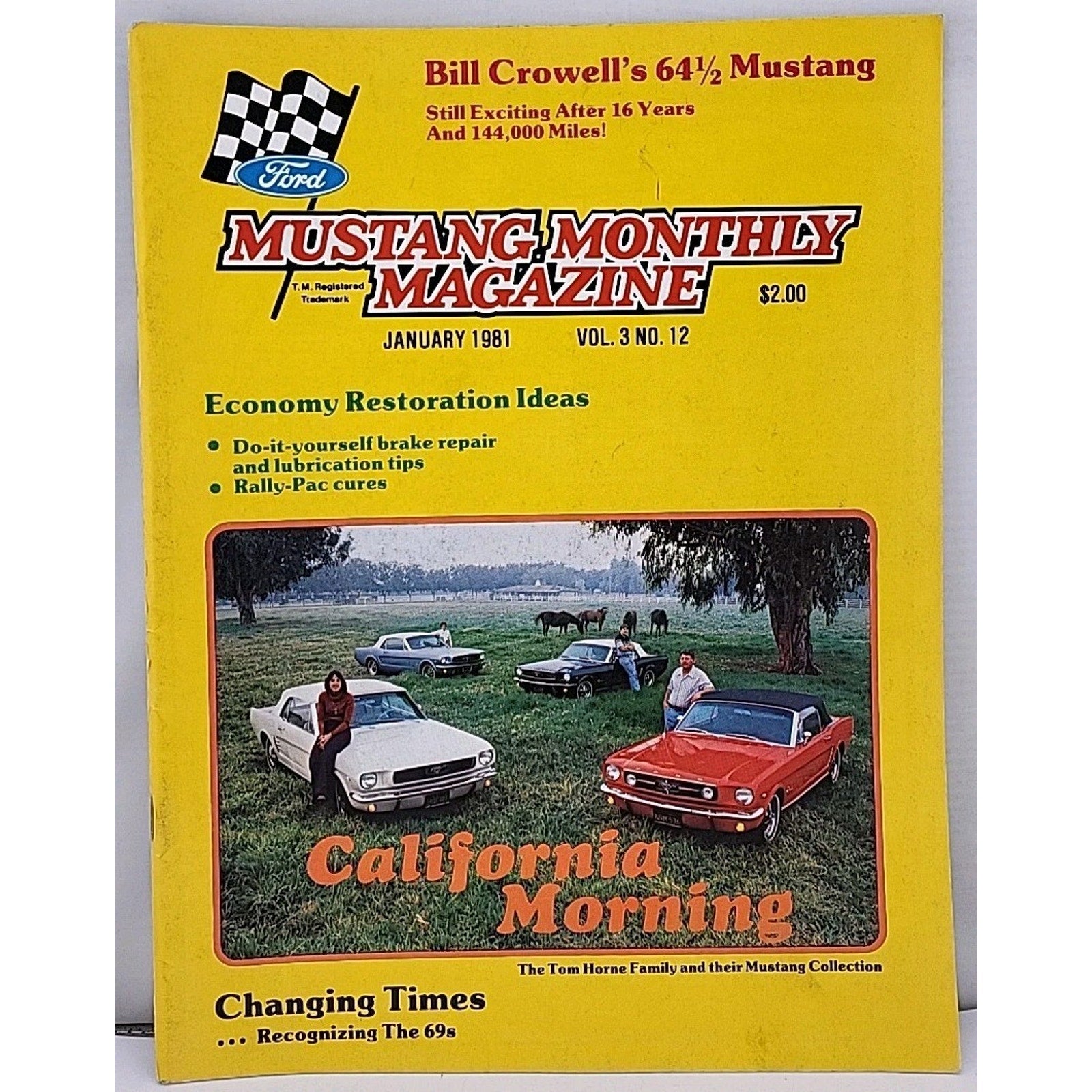 Mustang Monthly Magazine - January 1981 - Vol. 3 No. 12