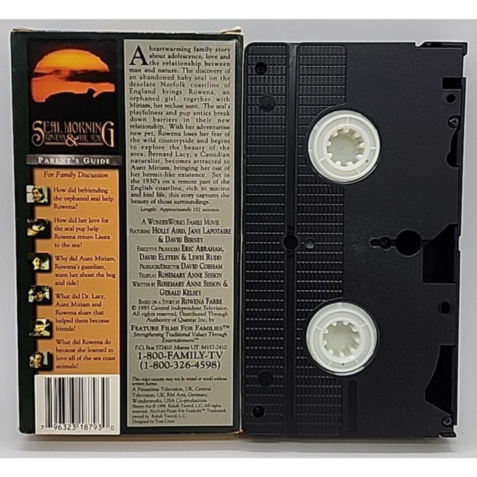 Seal Morning : Rowena & The Seal (VHS, 1996)