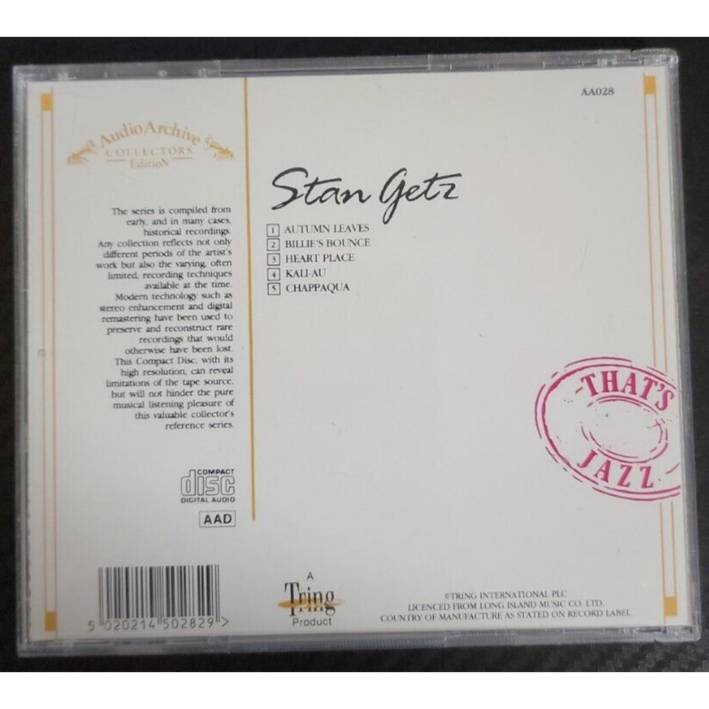 Audio Archive - Stan Getz (CD)