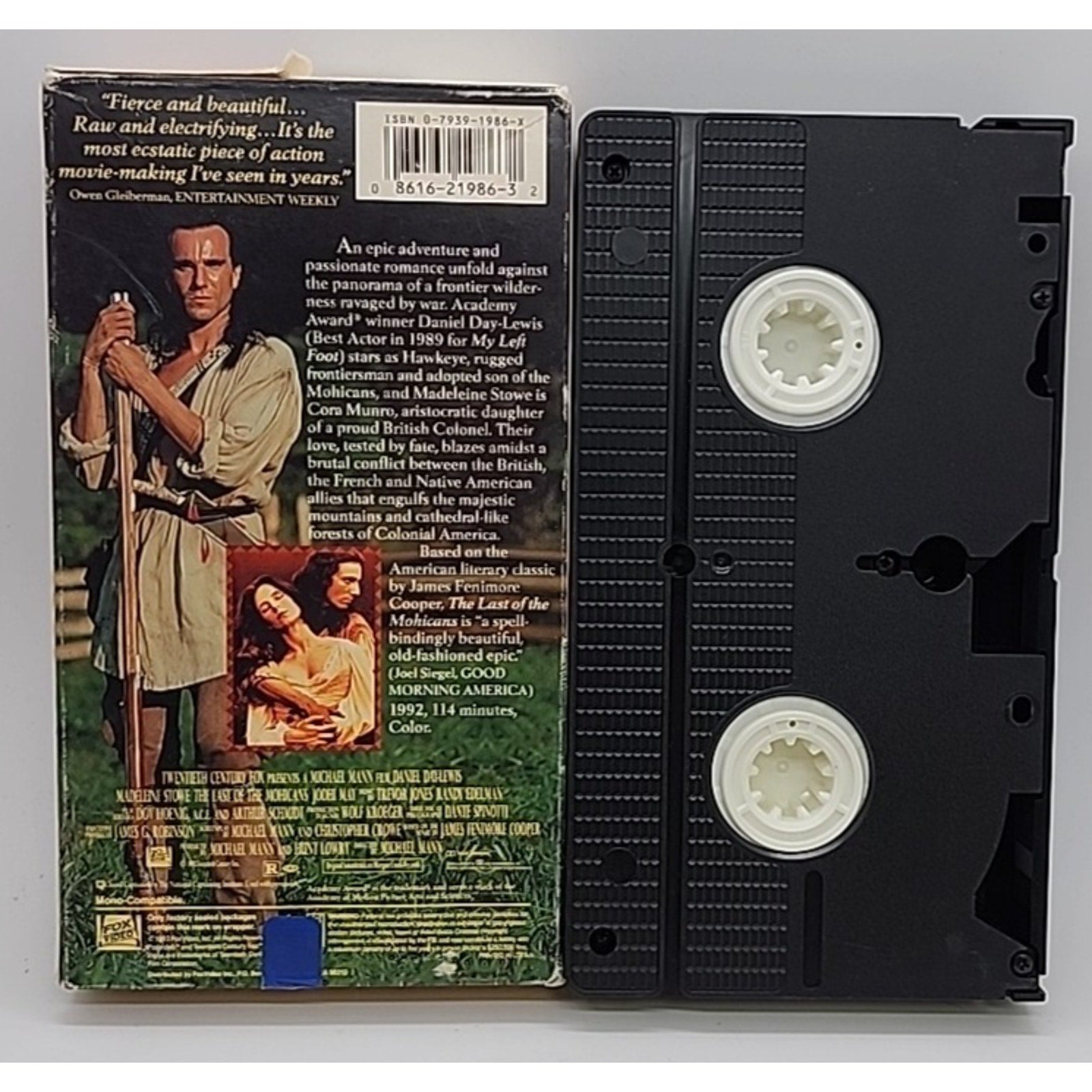 The Last of the Mohicans (VHS, 1993)