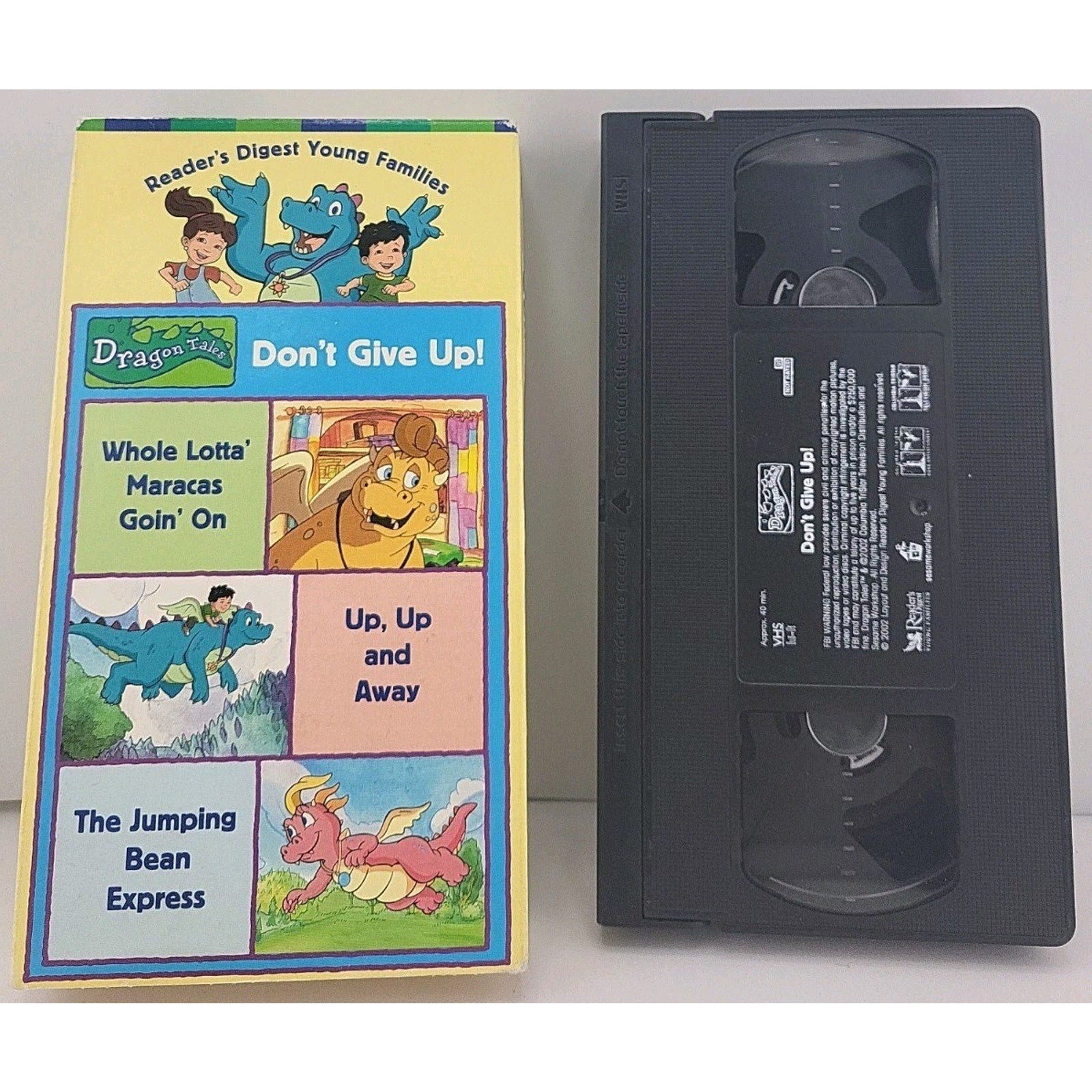 Dragon's Tales Don't Give Up (VHS)