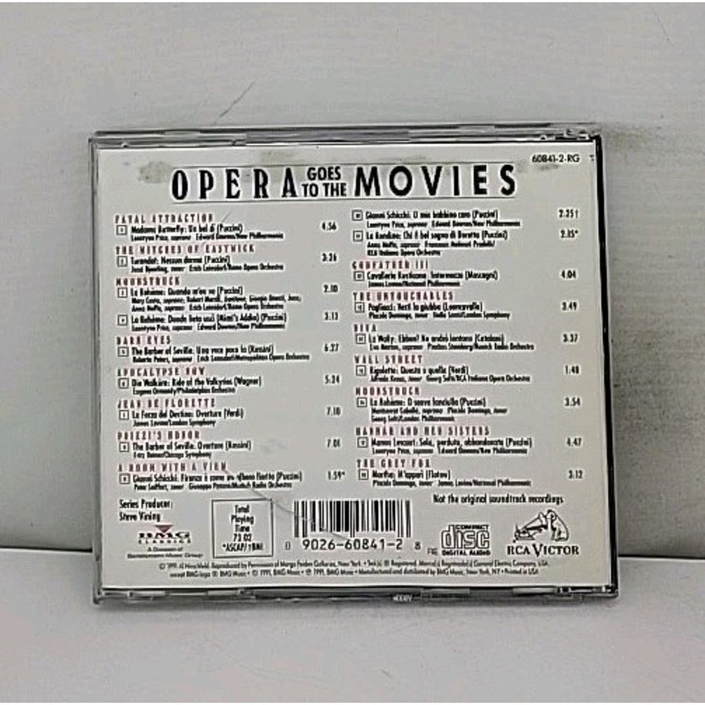 Opera Goes to the Movies by Various (CD, 2001)