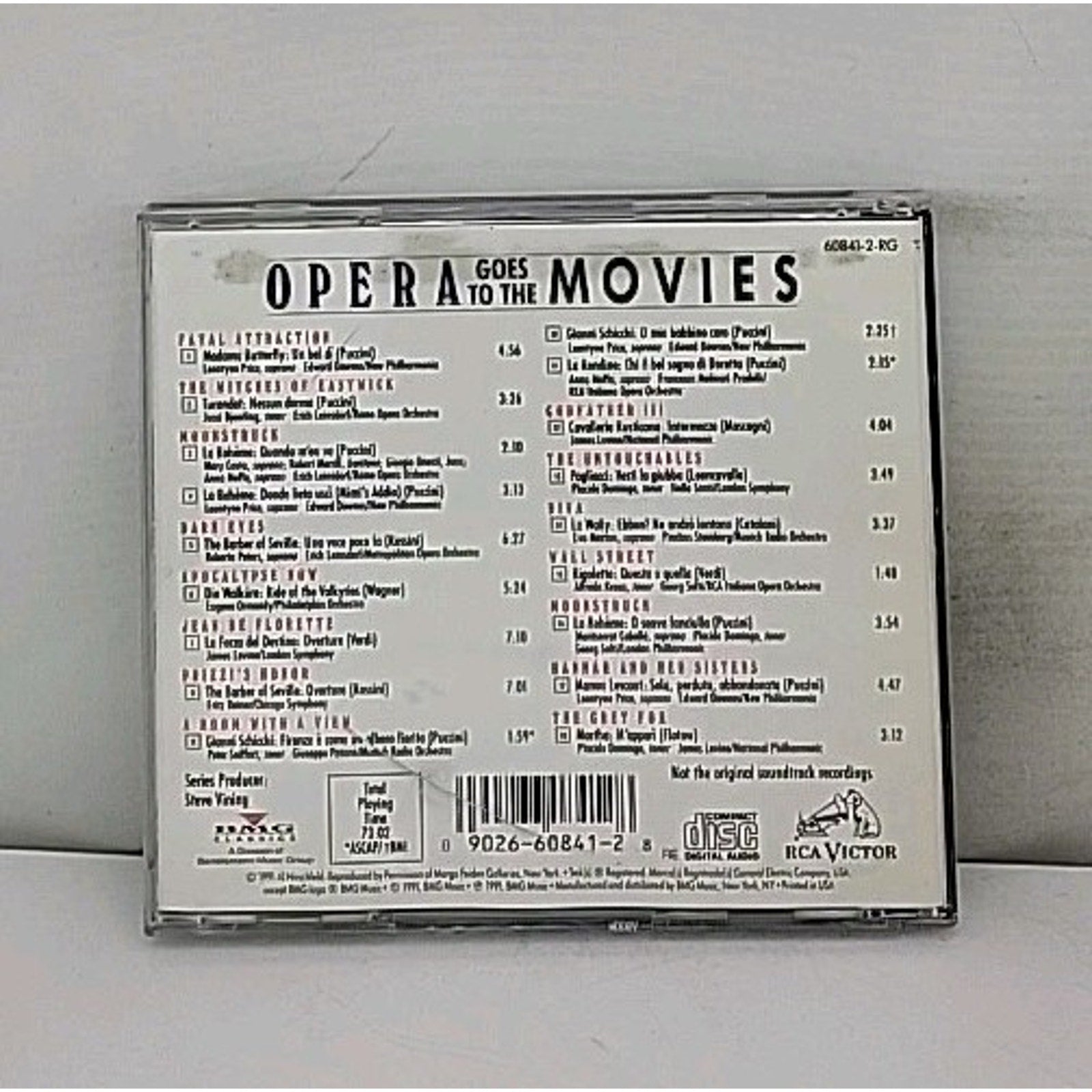 Opera Goes to the Movies by Various (CD, 2001)