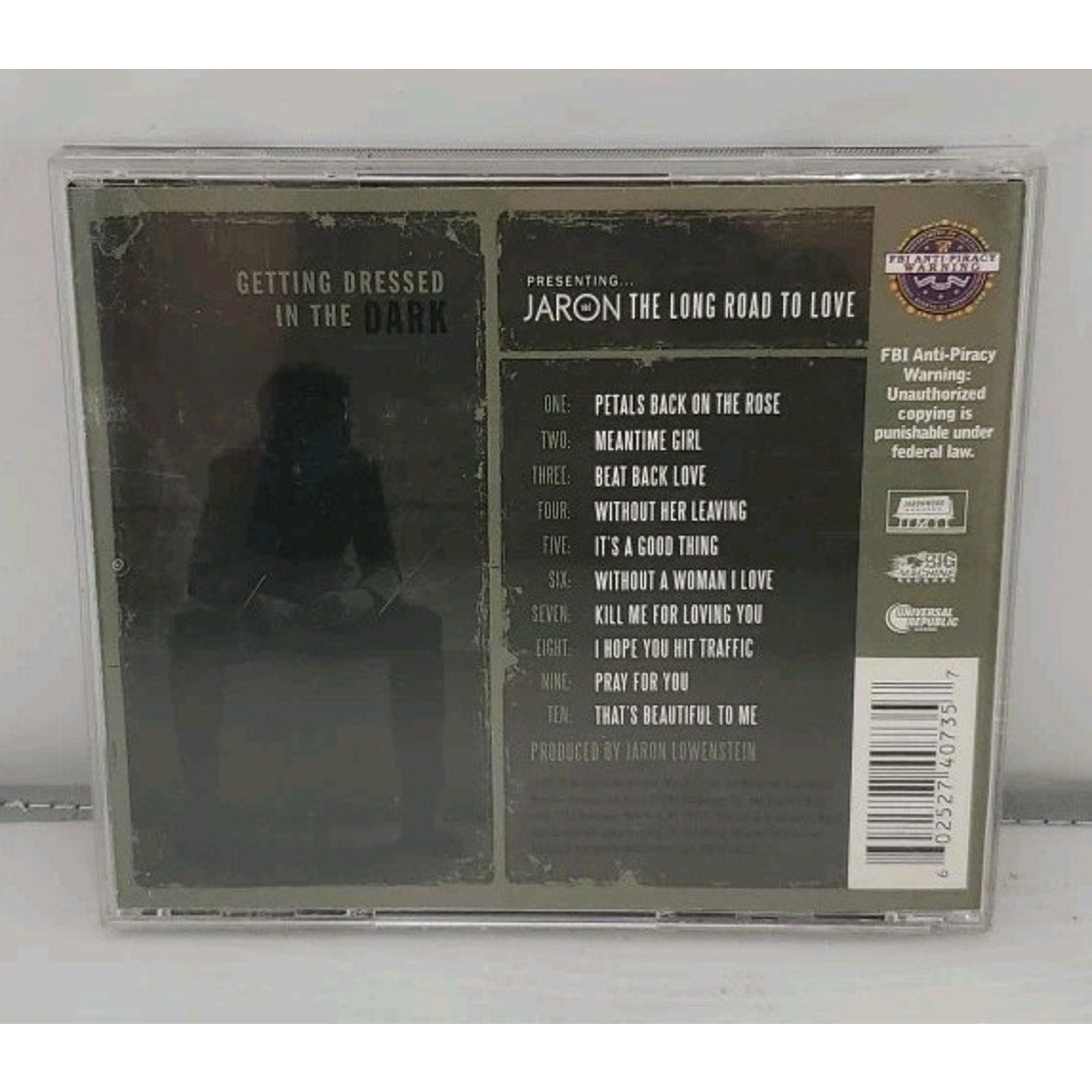 Getting Dressed in the Dark by Jaron and the Long Road to Love (CD, 2010)