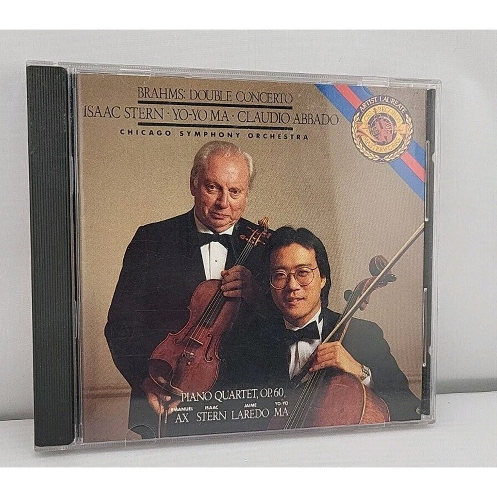 Double Concerto Piano Qrt #3 by J. Brahms (CD, 1990)