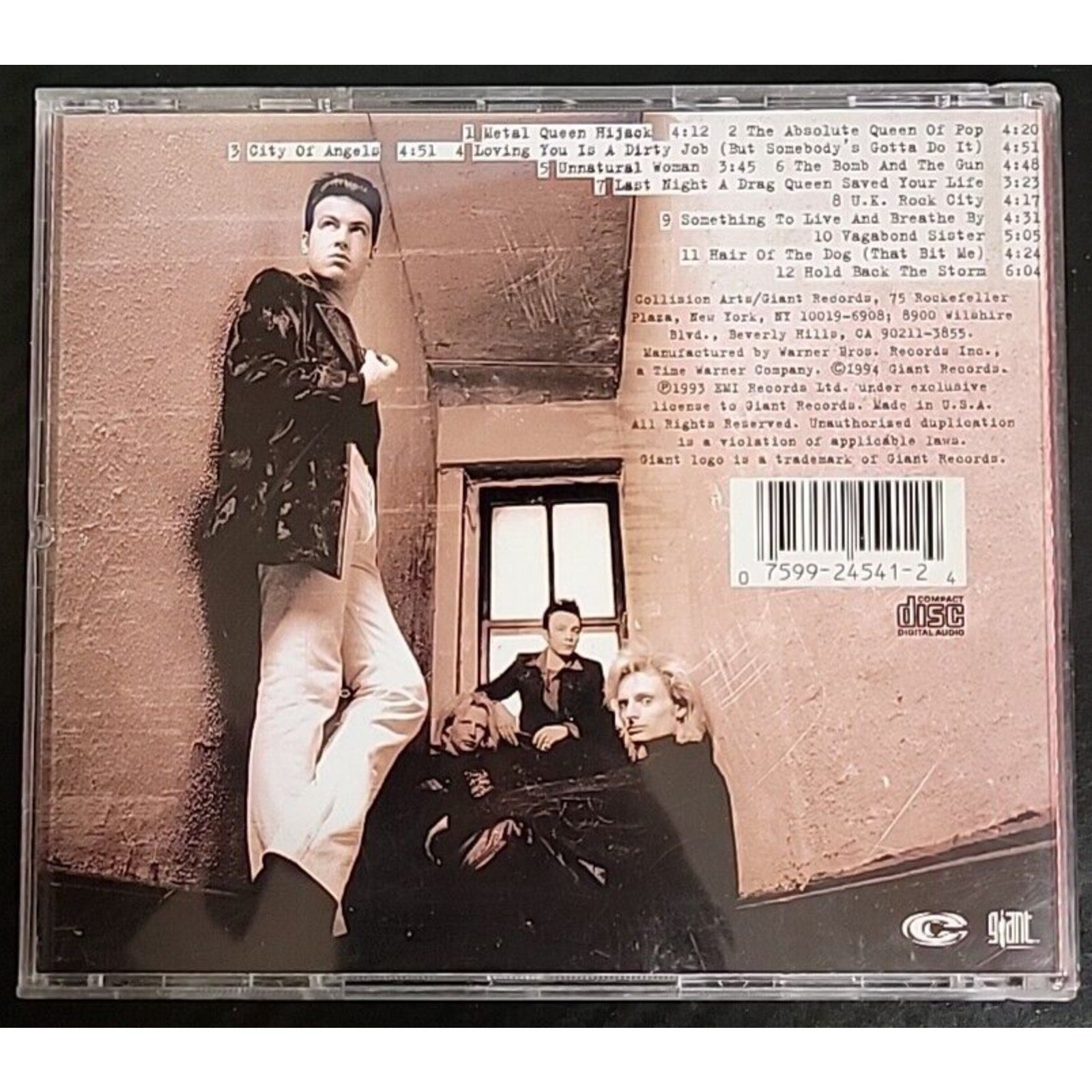 RPLA (CD, Promo, Self Titled, 1994, Collision Arts)