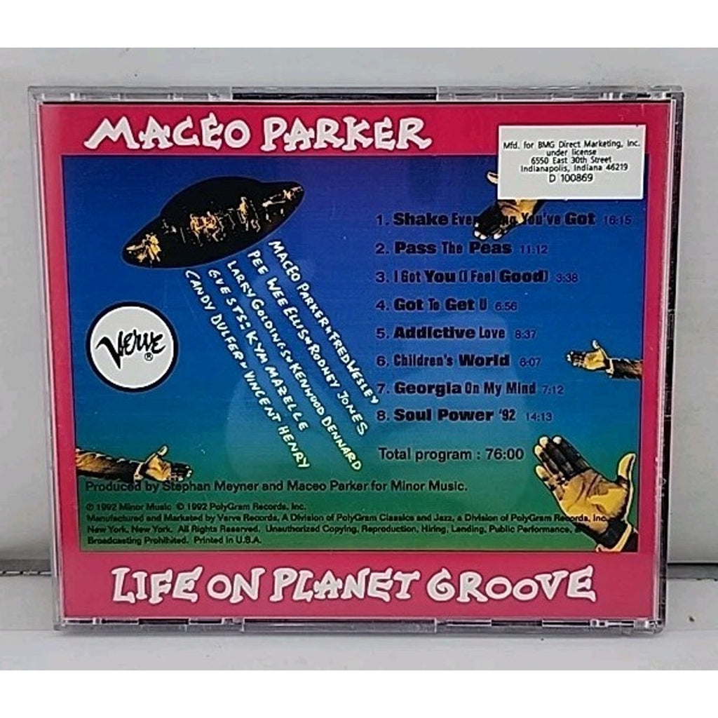Life on Planet Groove by Maceo Parker (CD, 2008)