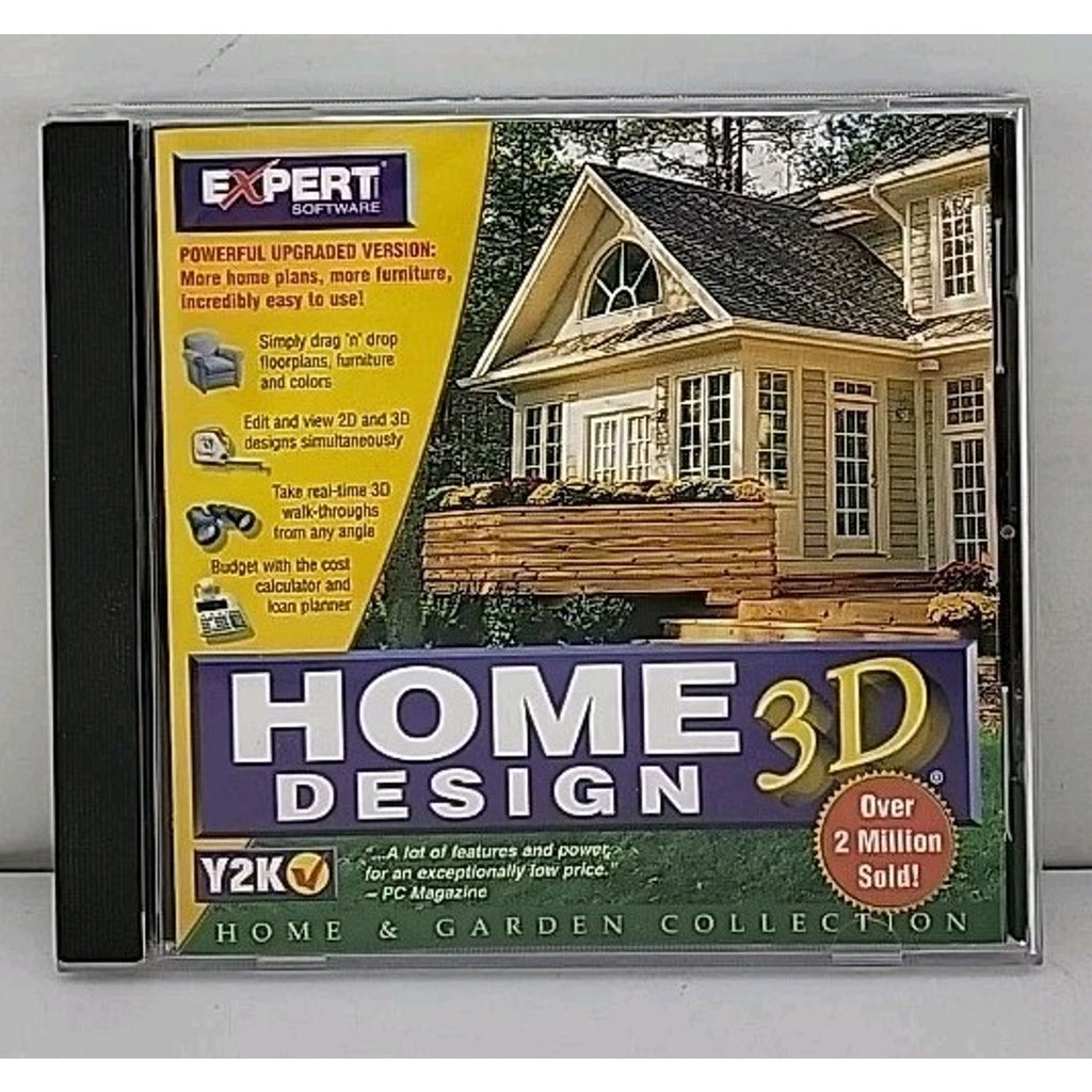 Home Design 3D Jewel Case (PC, 1999)