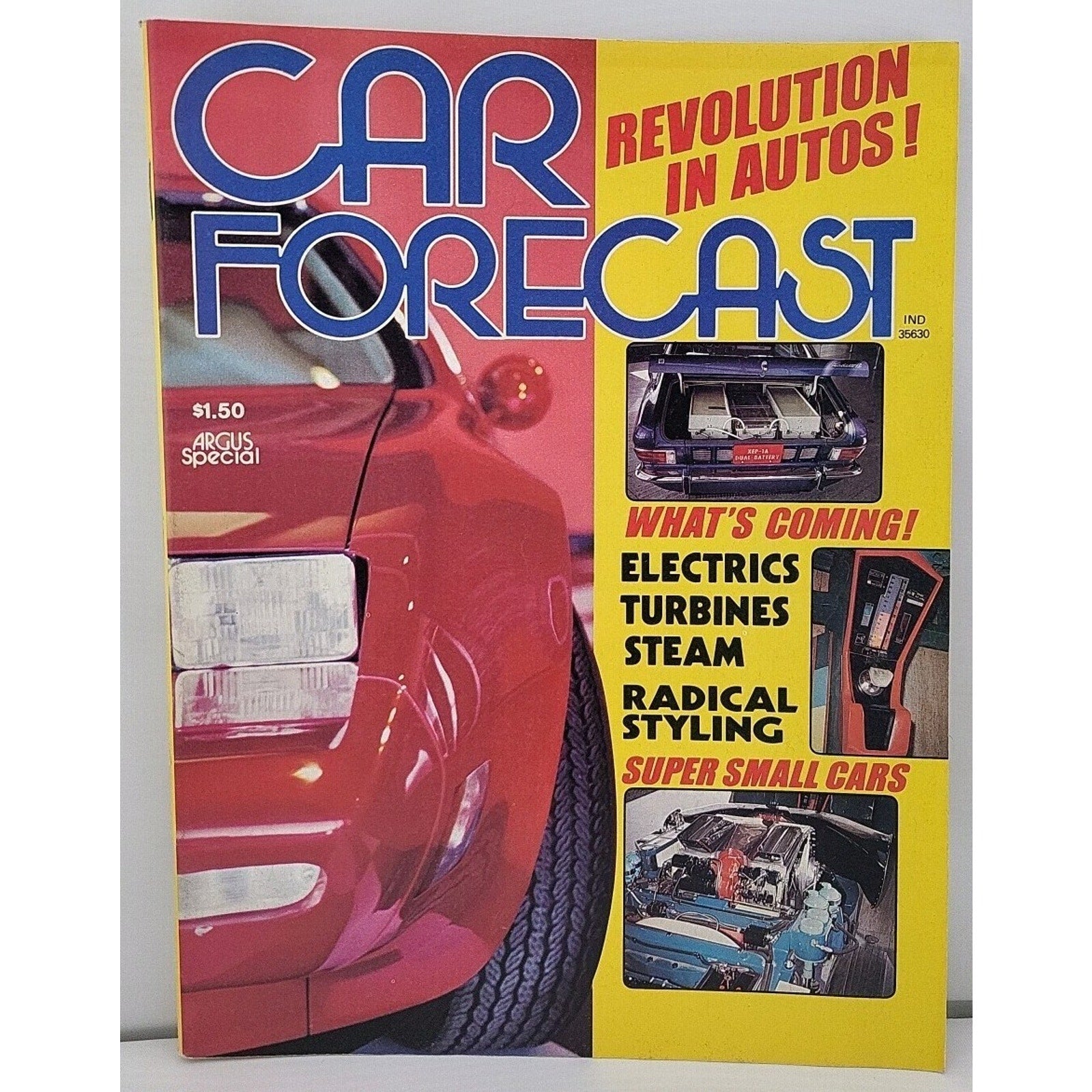 1974 Car Forecast Magazine Argus Special