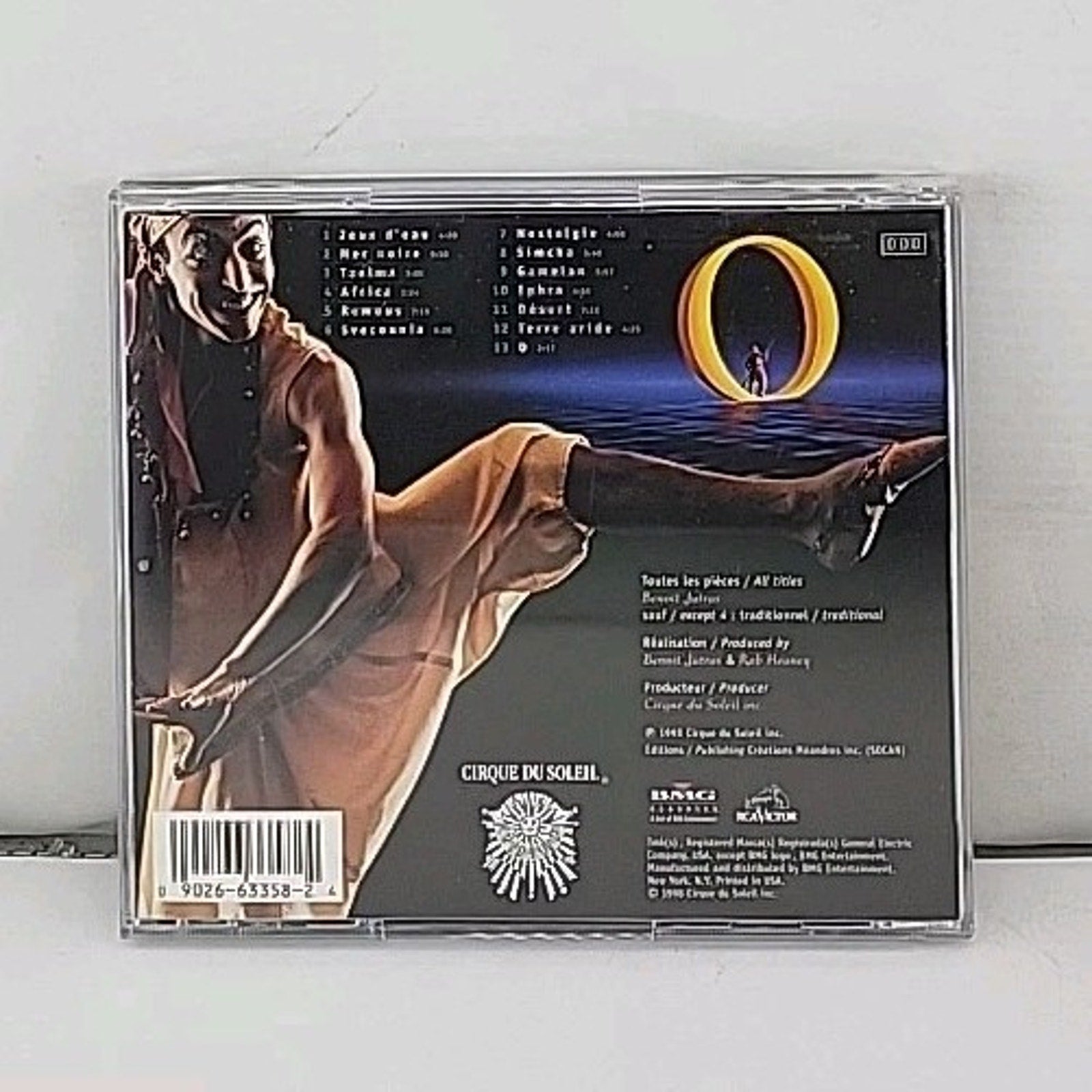 O by Cirque Du Soleil (CD, 1998)