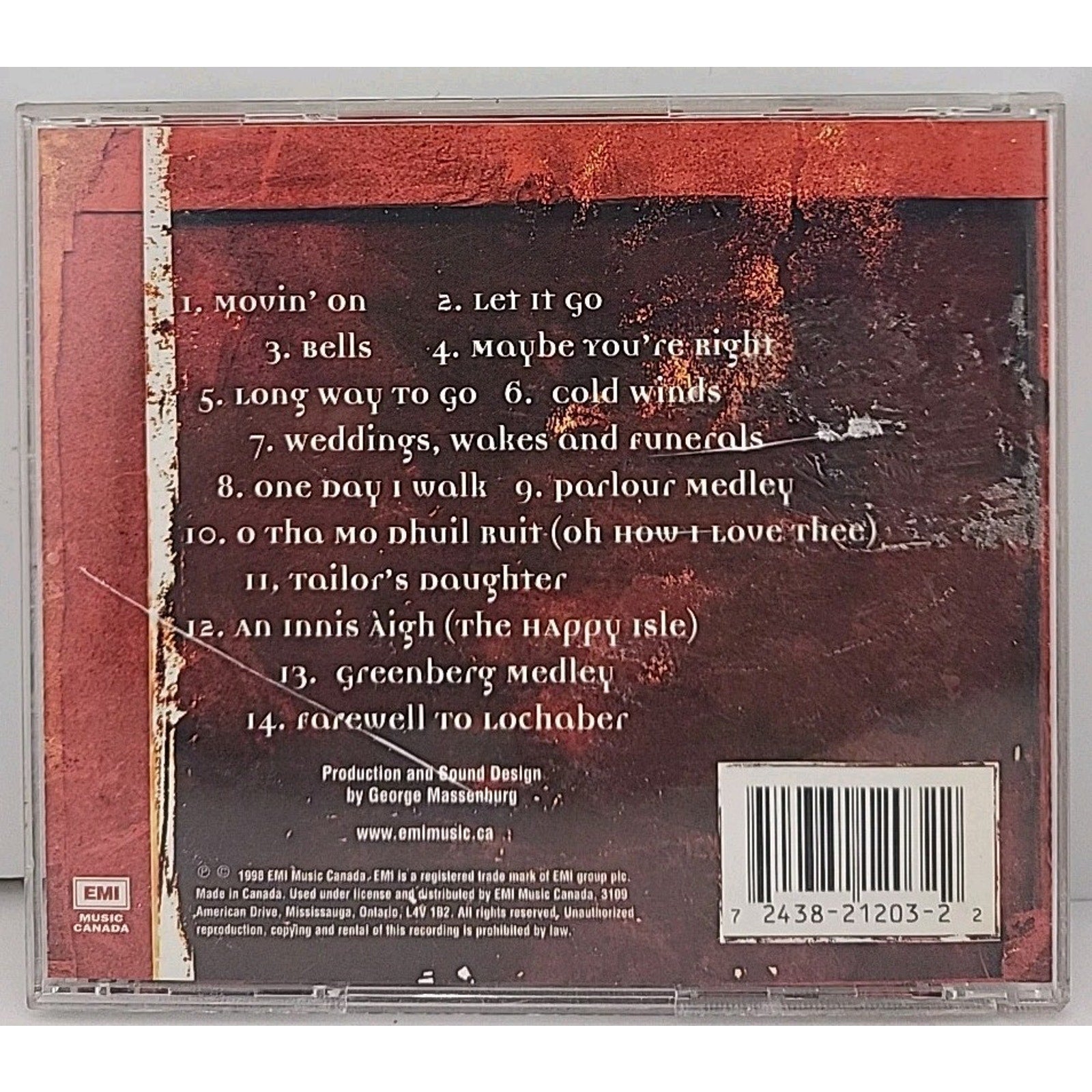 Uprooted by The Rankin Family (CD, Apr-1999, Emi)