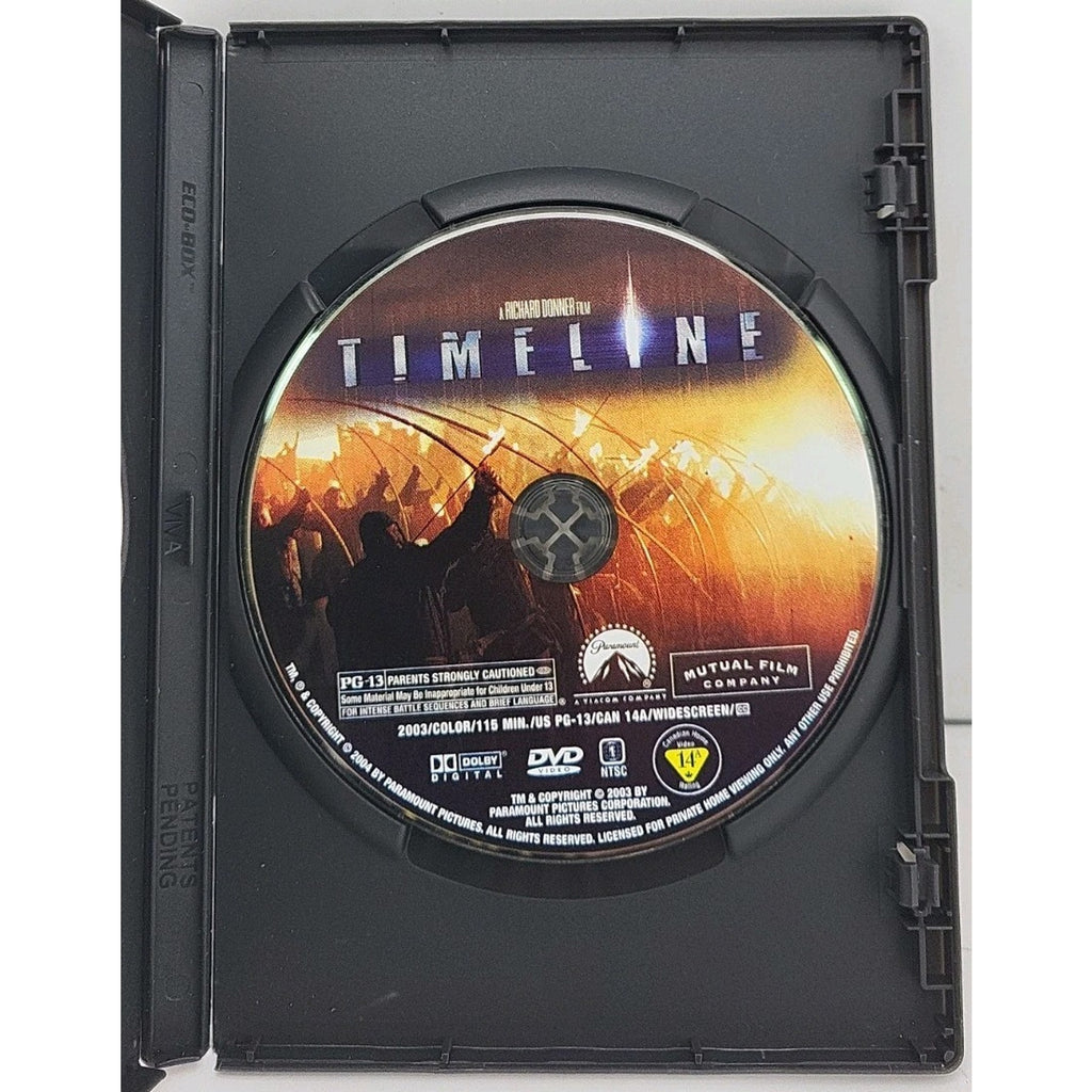 Timeline (DVD, 2004, Widescreen)