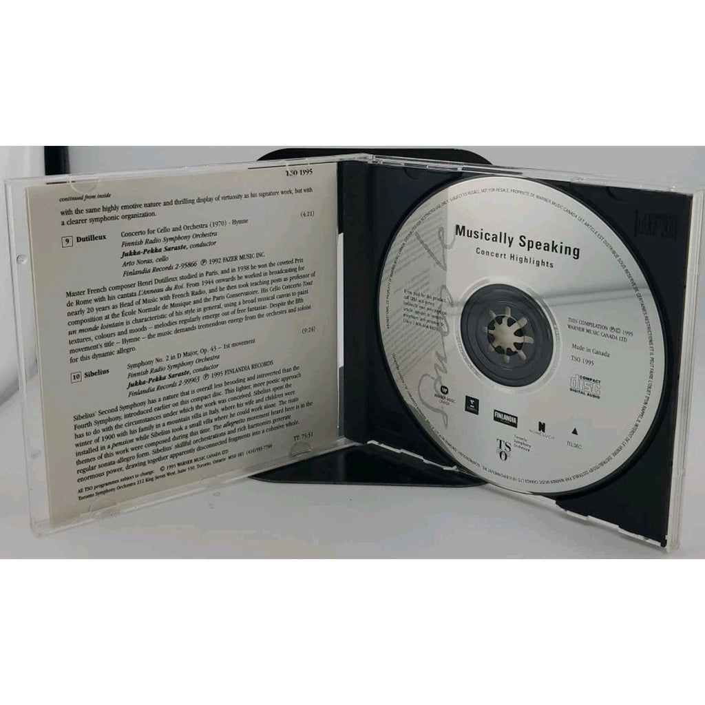 Toronto Symphony Orchestra : Pure Chemistry! Saraste 1995/96 Season (CD)