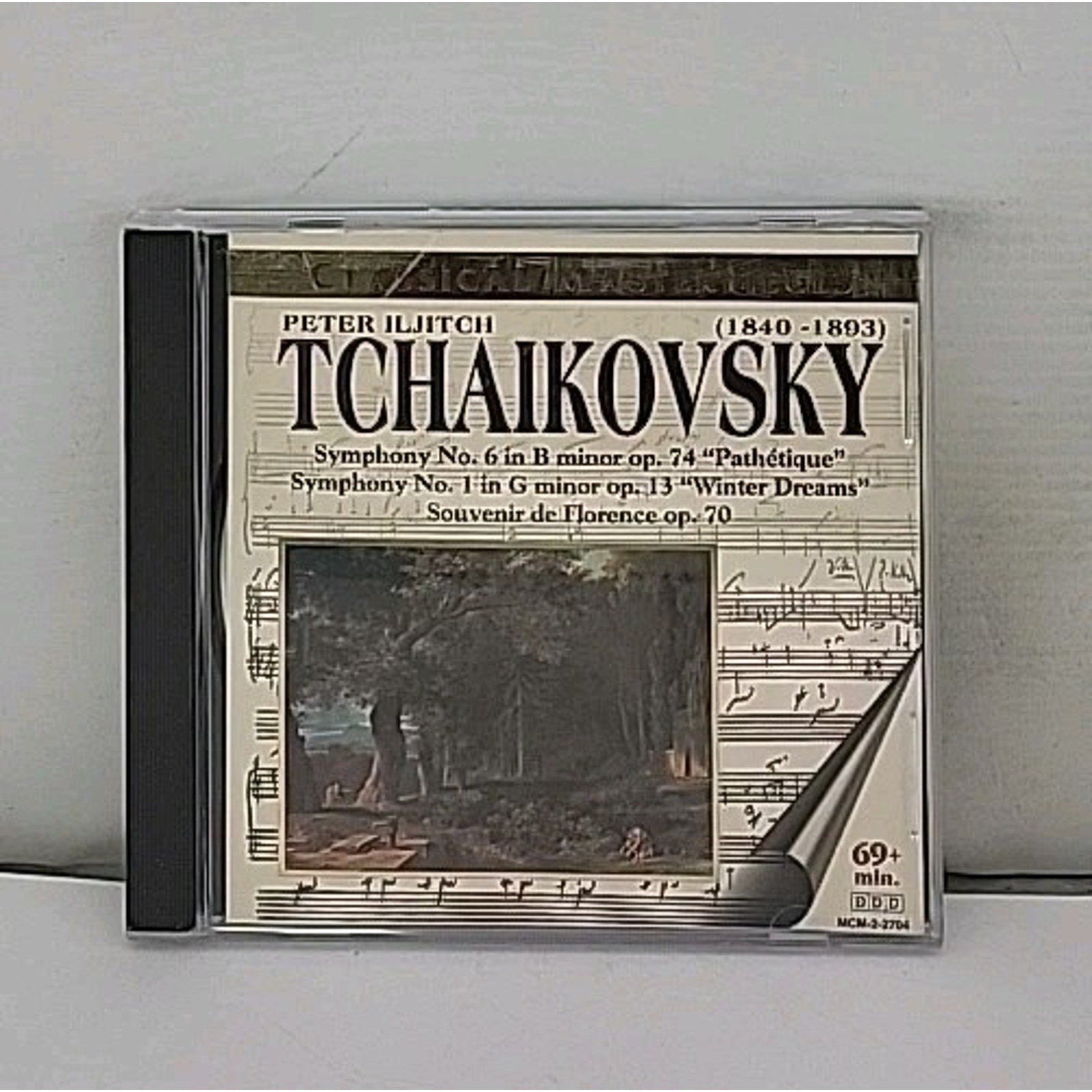 Classical Masterpieces Peter Iljitch Tchaikovsky Symphony CD