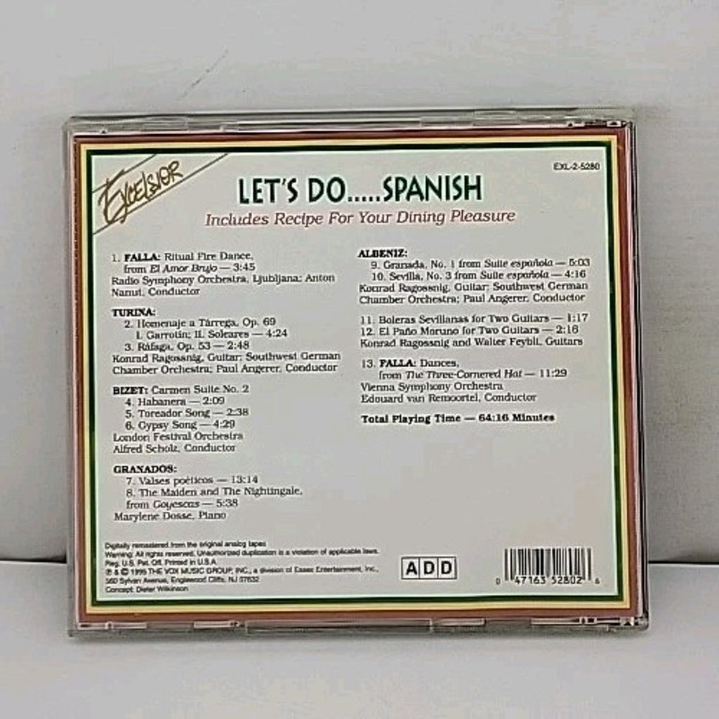 Let's Do Spanish - CD (Music)