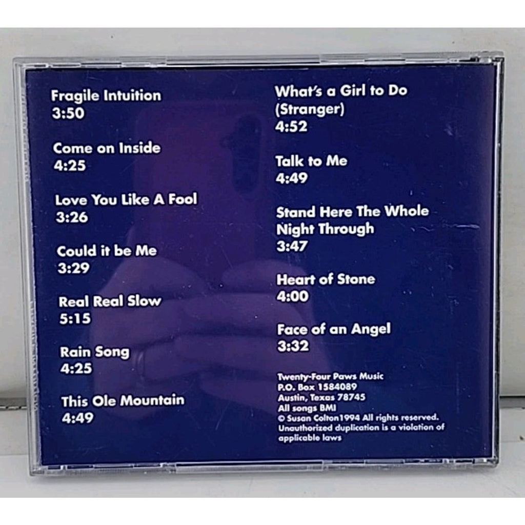 Susan Colton Fragile Intuition (CD)