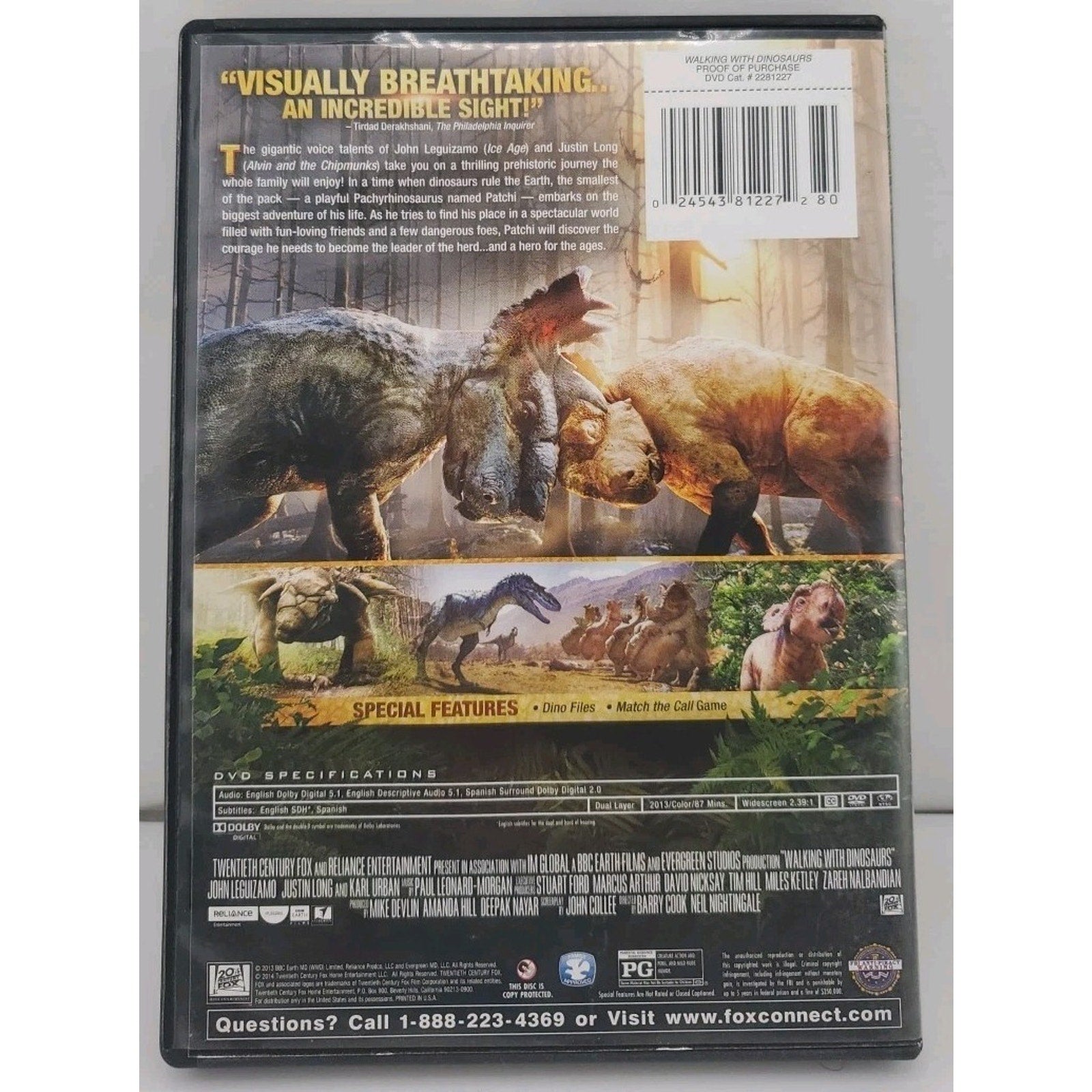 Walking with Dinosaurs (DVD, 2013)
