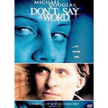 Dont Say a Word (DVD, 2002)