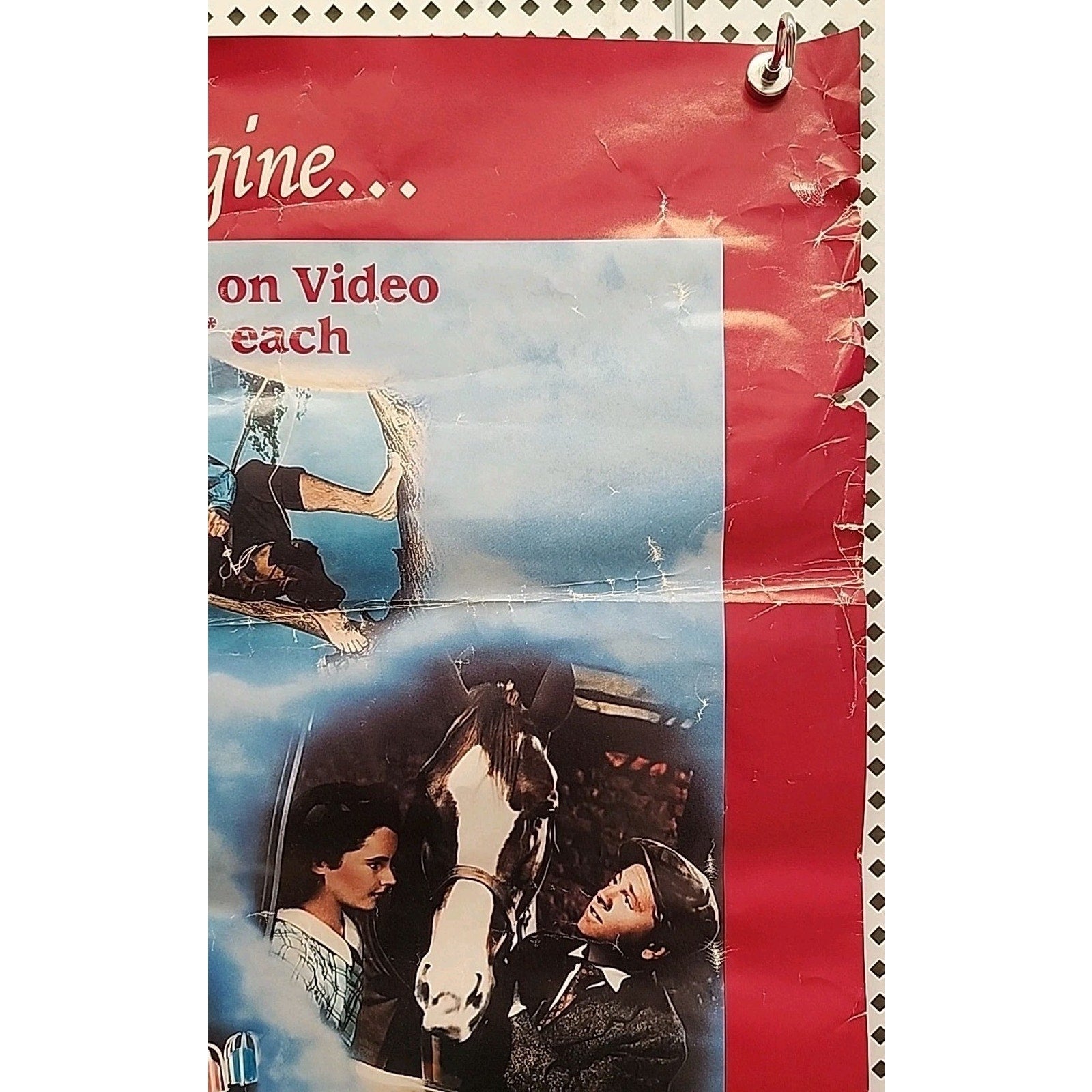 Just Imagine... Have you Read a Good Book Poster 1987 22x34