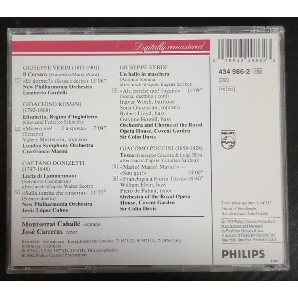 Duetti Amorosi - Verdi / Rossini / Donizetti / Puccini (CD)
