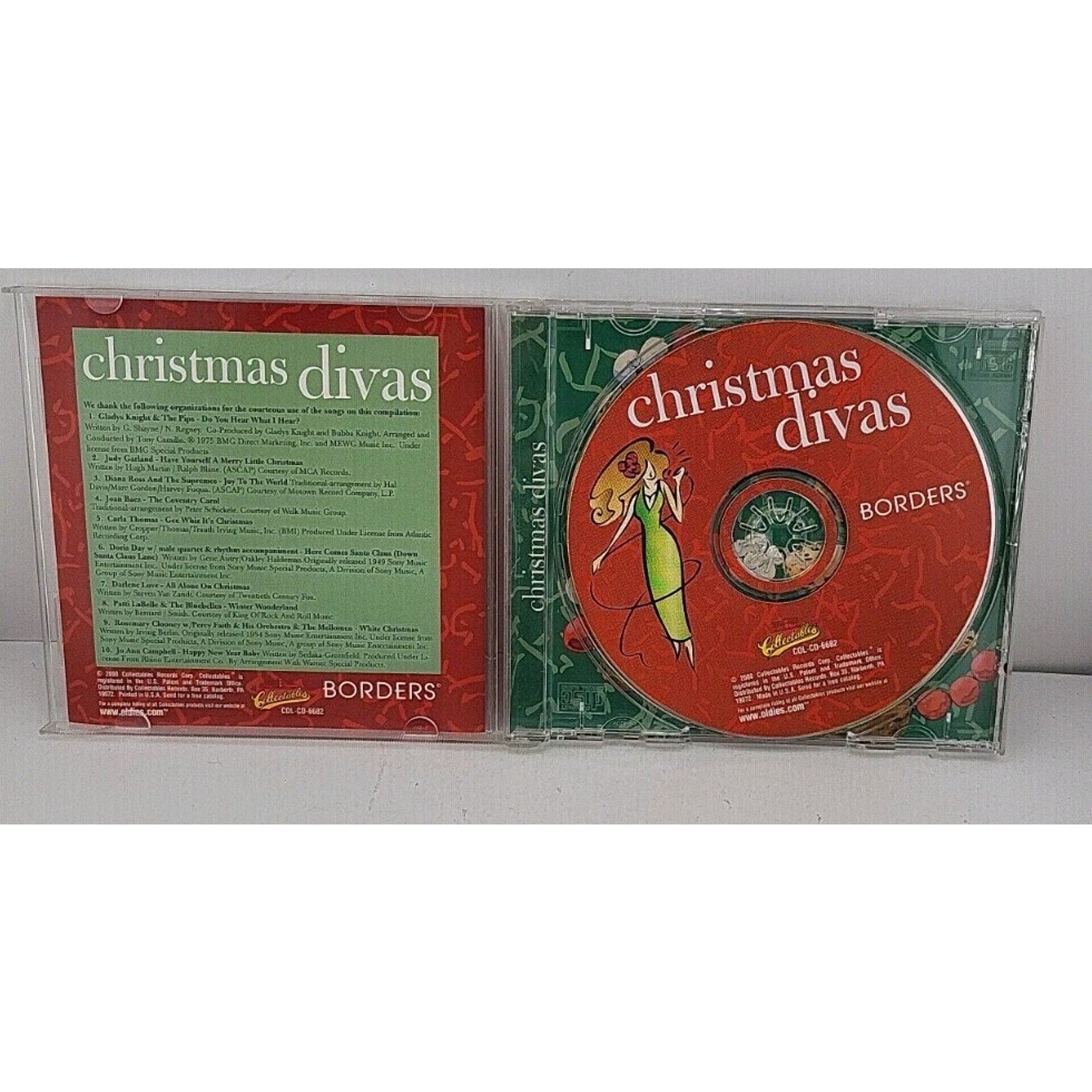 Borders Christmas Divas Audio CD