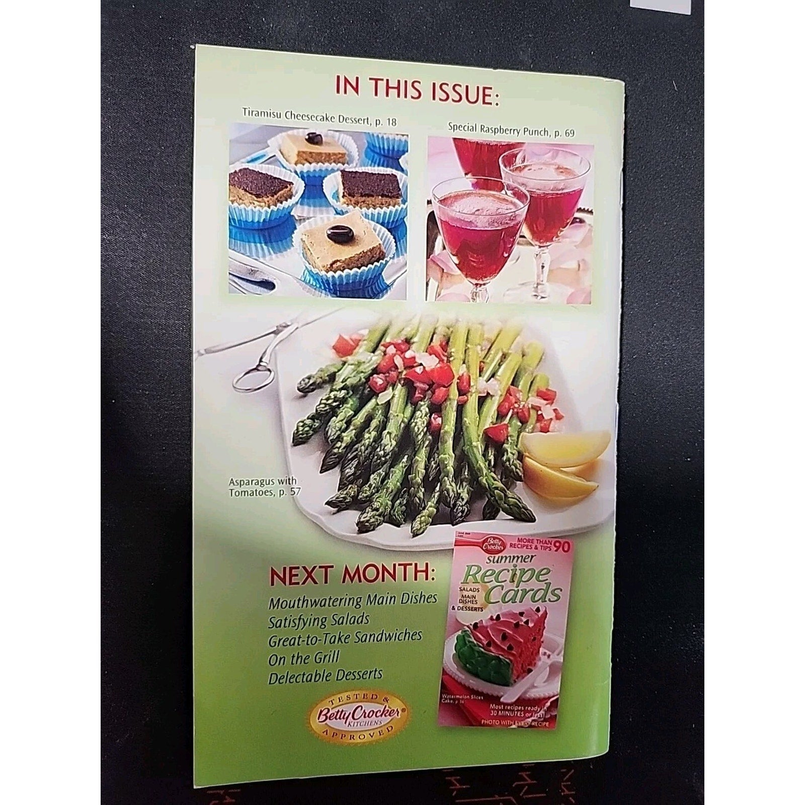 Vintage 2006 Betty Crocker Recipes Cookbook Cook Book Cooking Paperback Book