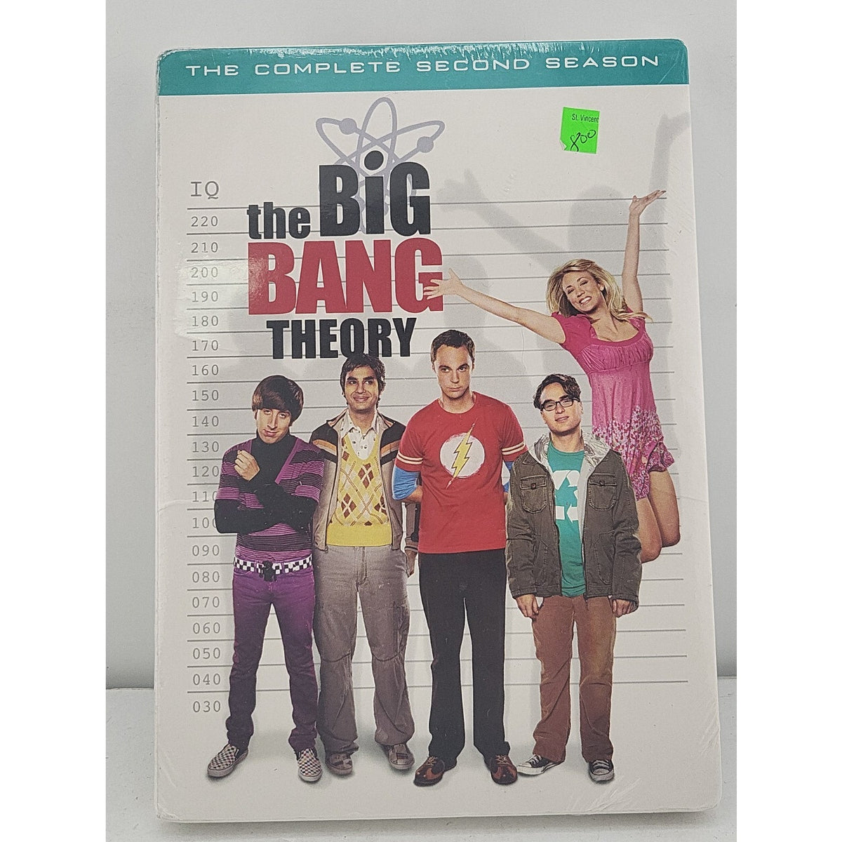The Big Bang Theory: the Complete Second Season (DVD, 2008) *Brand New*