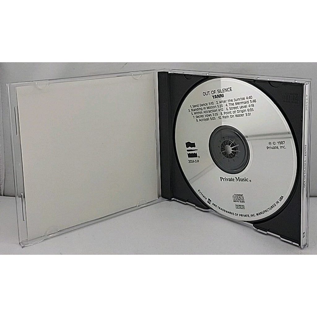 Out of Silence by Yanni (CD, 1987, Private Music)