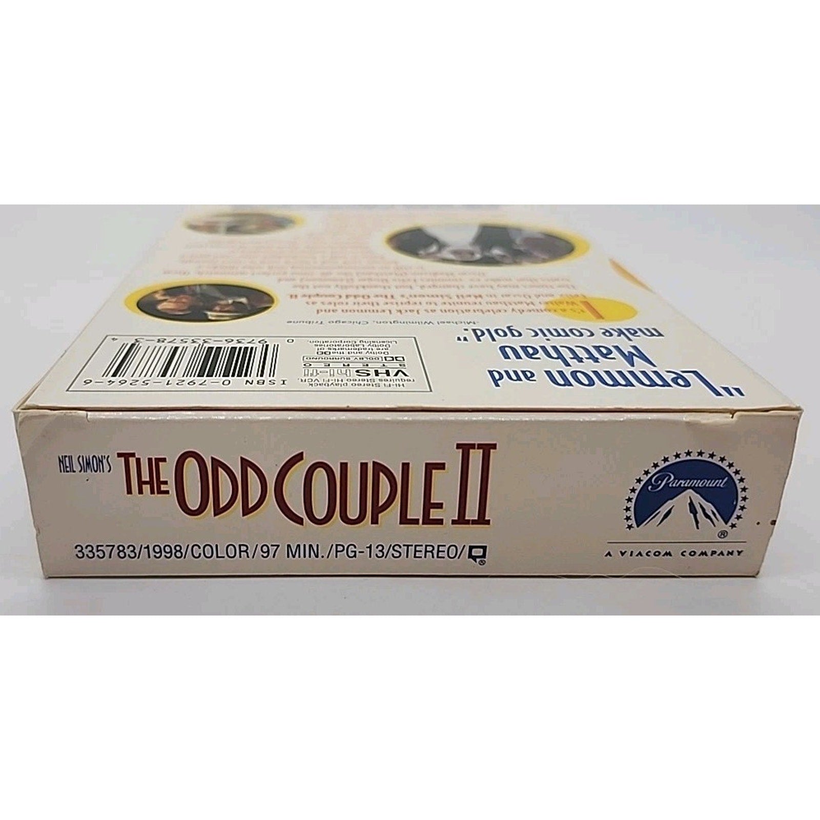 The Odd Couple II (VHS, 1998)