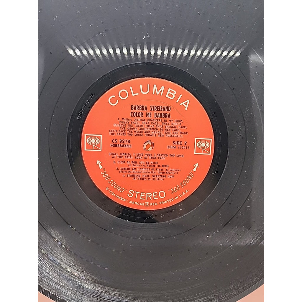 Color Me Barbra Vinyl (Record)