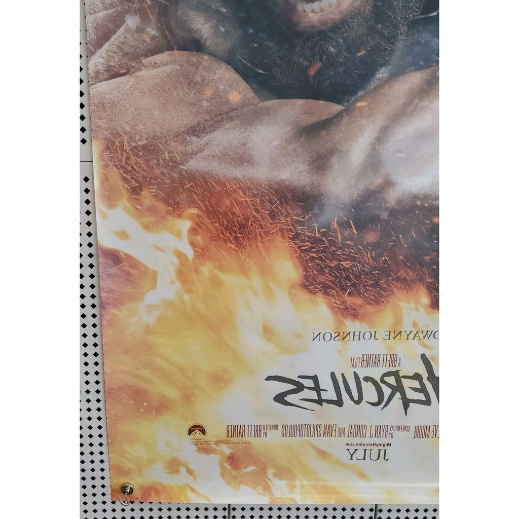 Hercules - Original DS Movie Poster D/S 27x40 The Rock