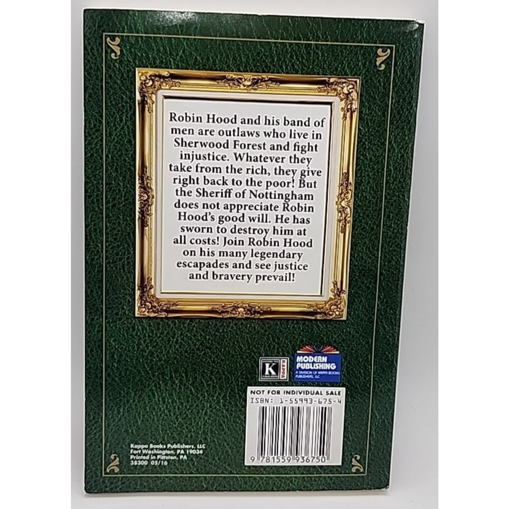 Robin Hood Small Paperback Book By Howard Pyle