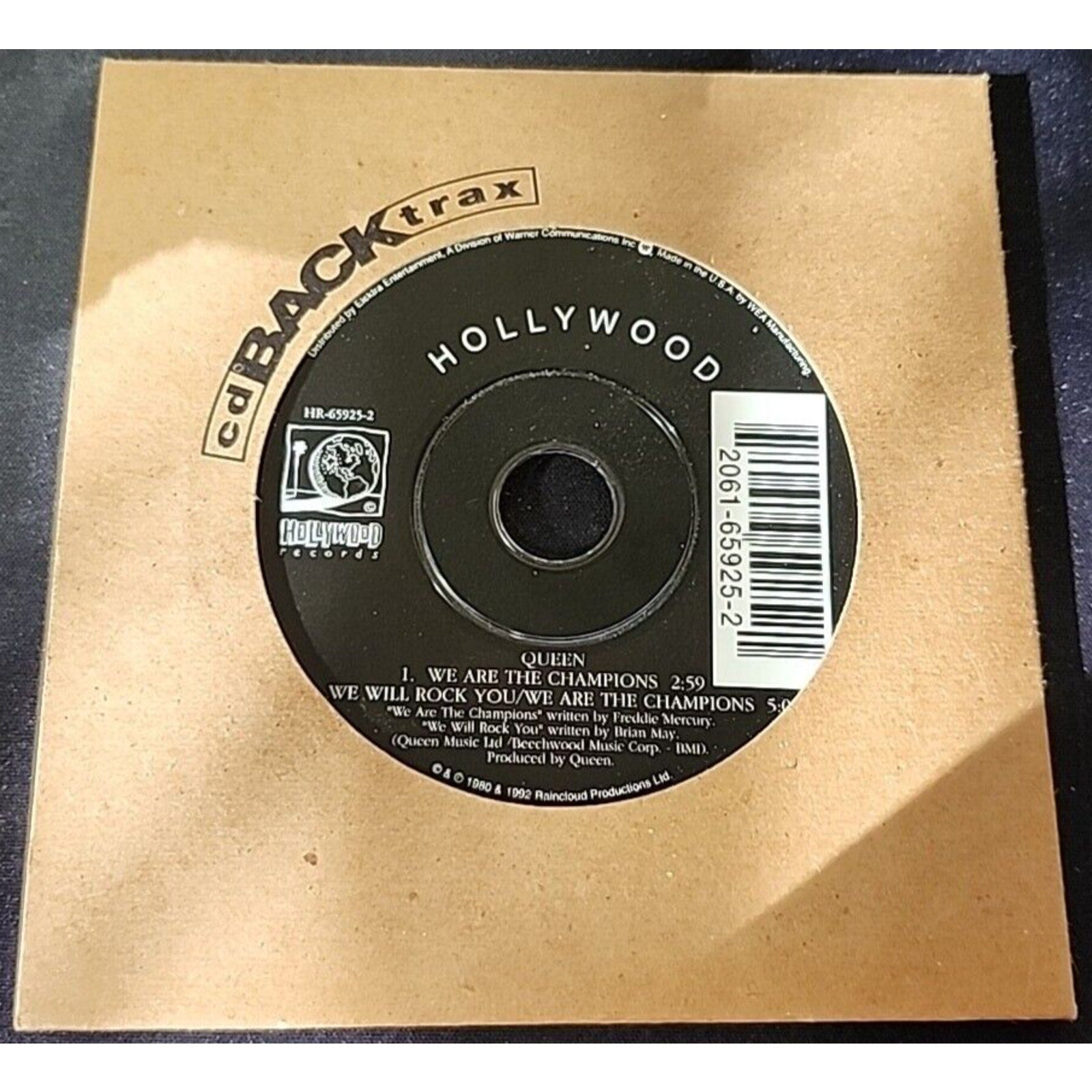 QUEEN - We Will Rock You & We Are The Champions - CD - Single