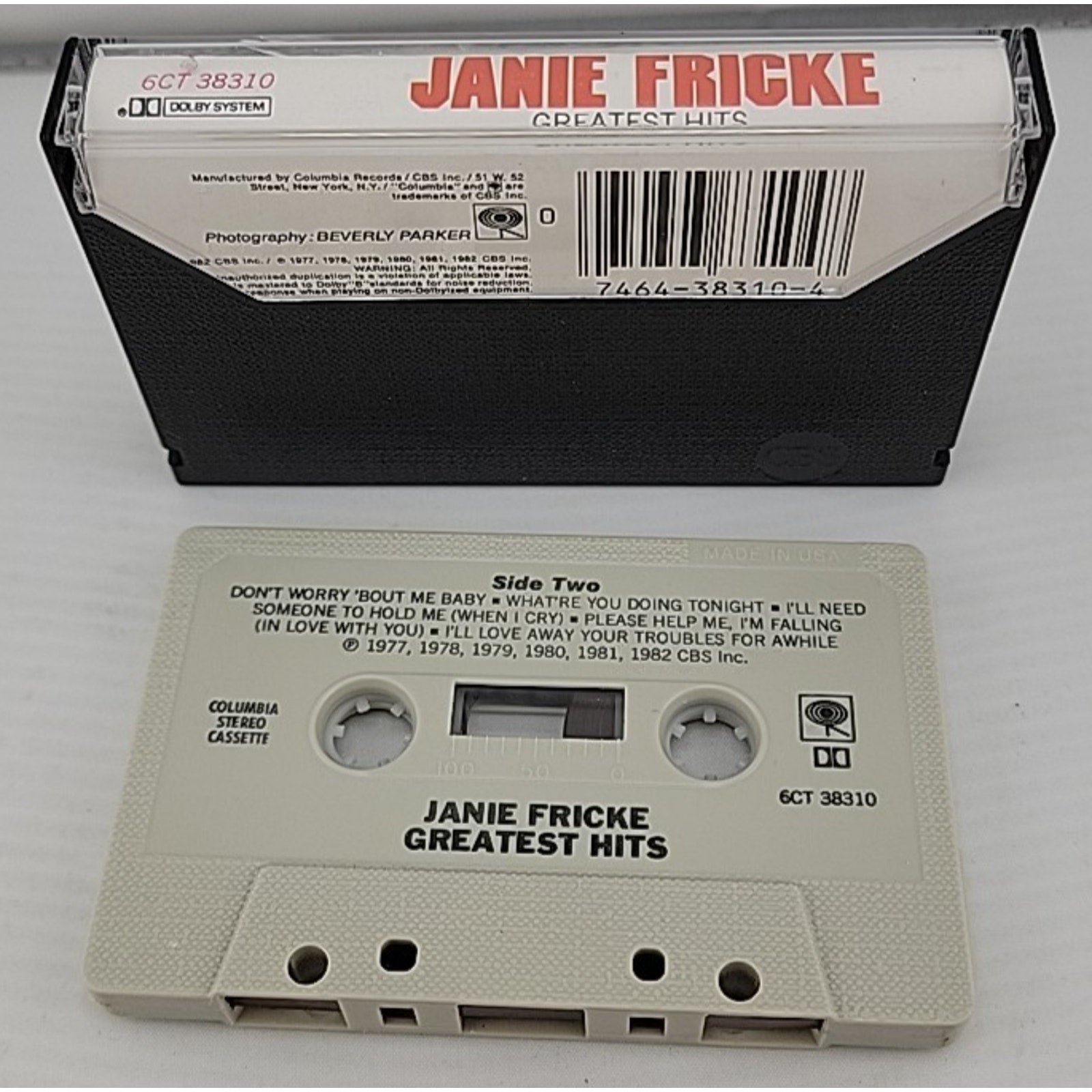 Greatest Hits by Janie Fricke (Cassette, Sep-1989, Columbia (USA))