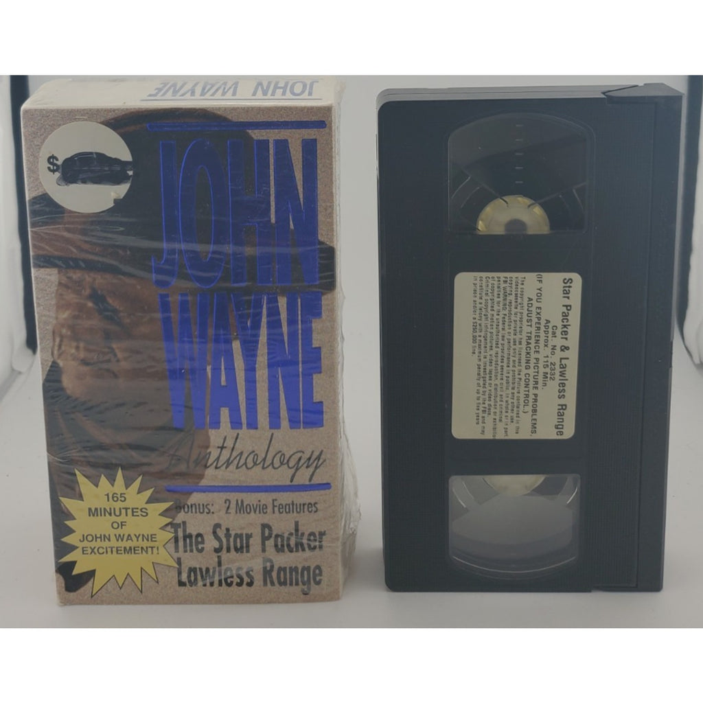 John Wayne Anthology - The Star Packer / Lawless Range (VHS)