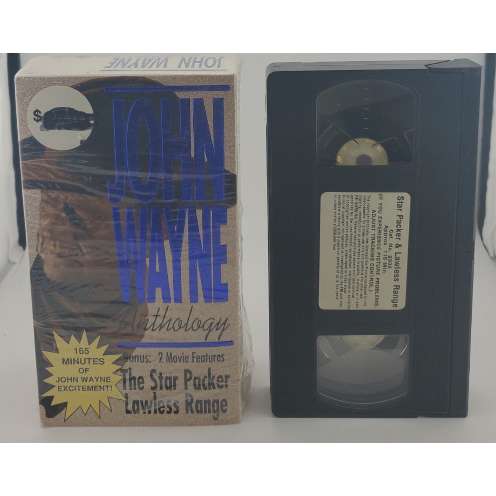 John Wayne Anthology - The Star Packer / Lawless Range (VHS)