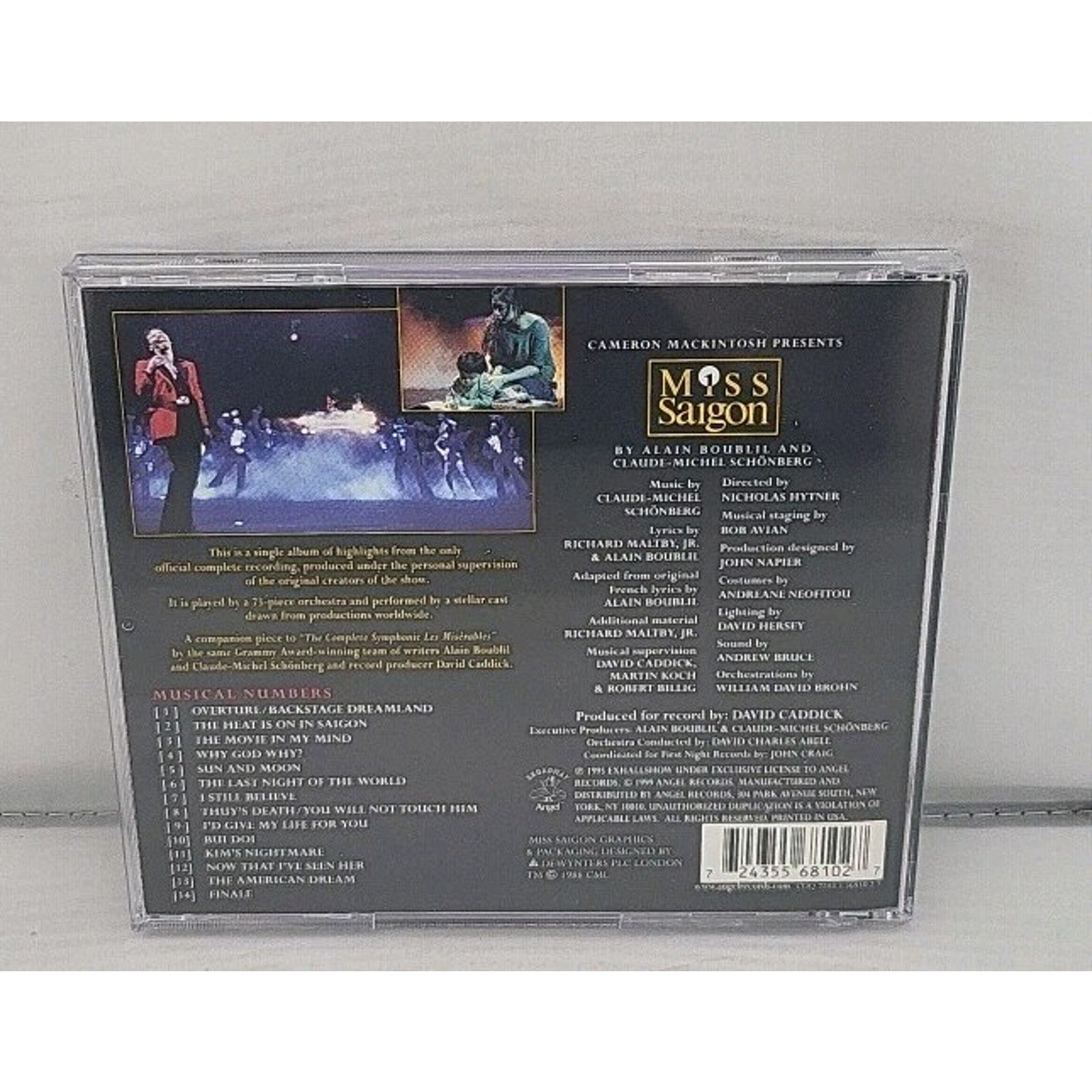 Original Broadway Cast-Hlts by Miss Saigon (CD, 1999)