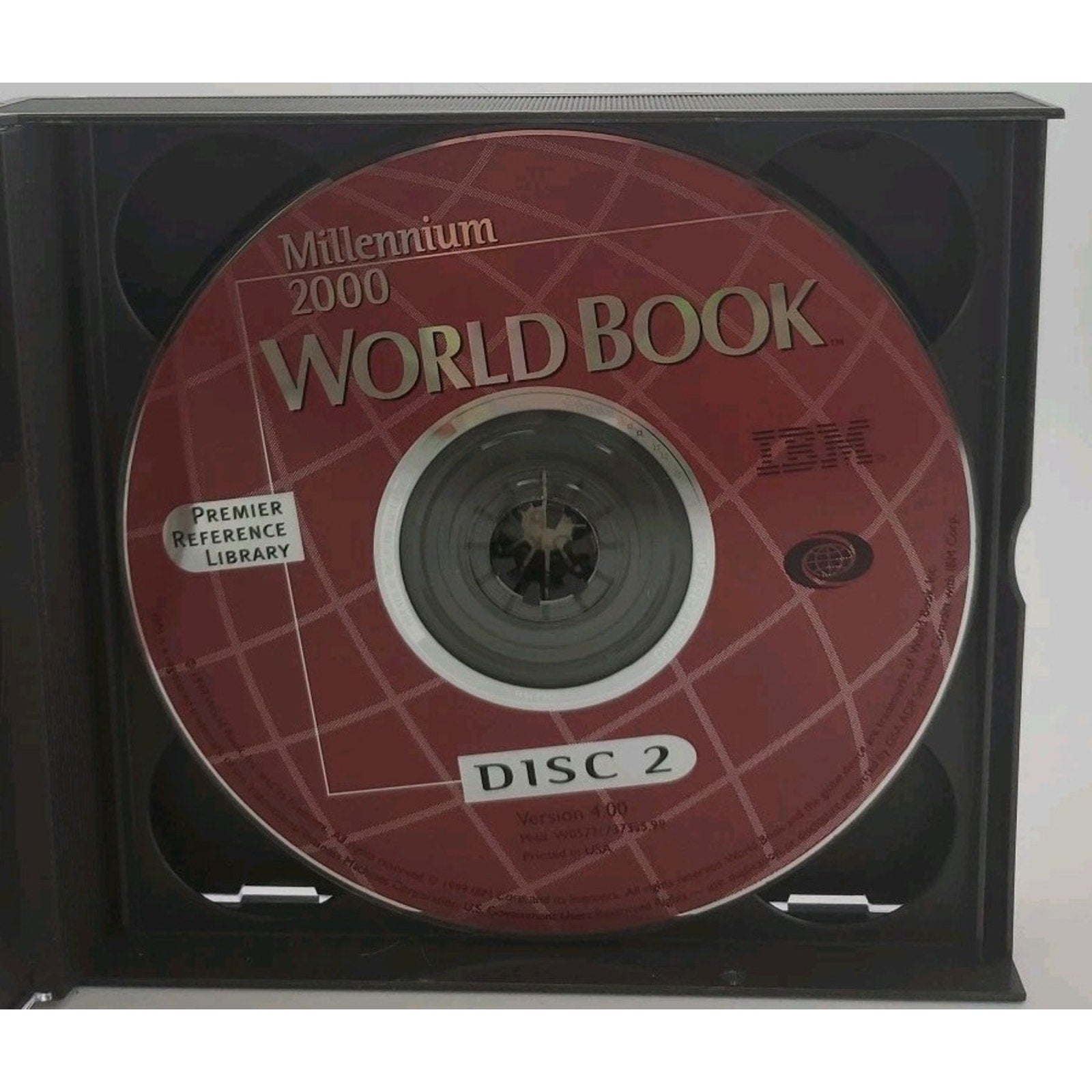 World Book Millennium 2000 Premier Reference Library Cd