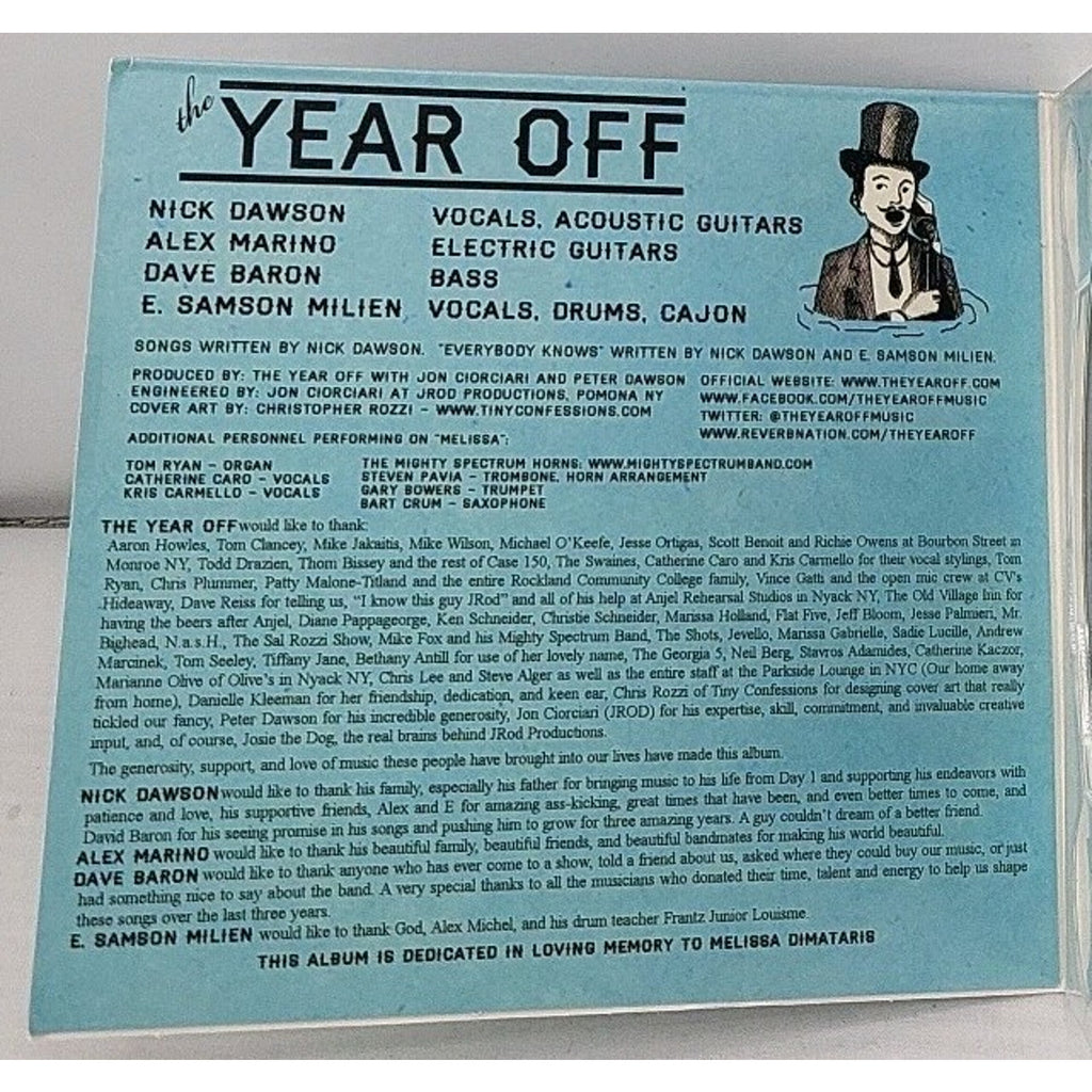 The Year Off Shut Up And Swim CD