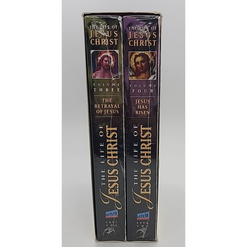 The Life Of Jesus Christ Volume 3 & 4 VHS *Brand New*