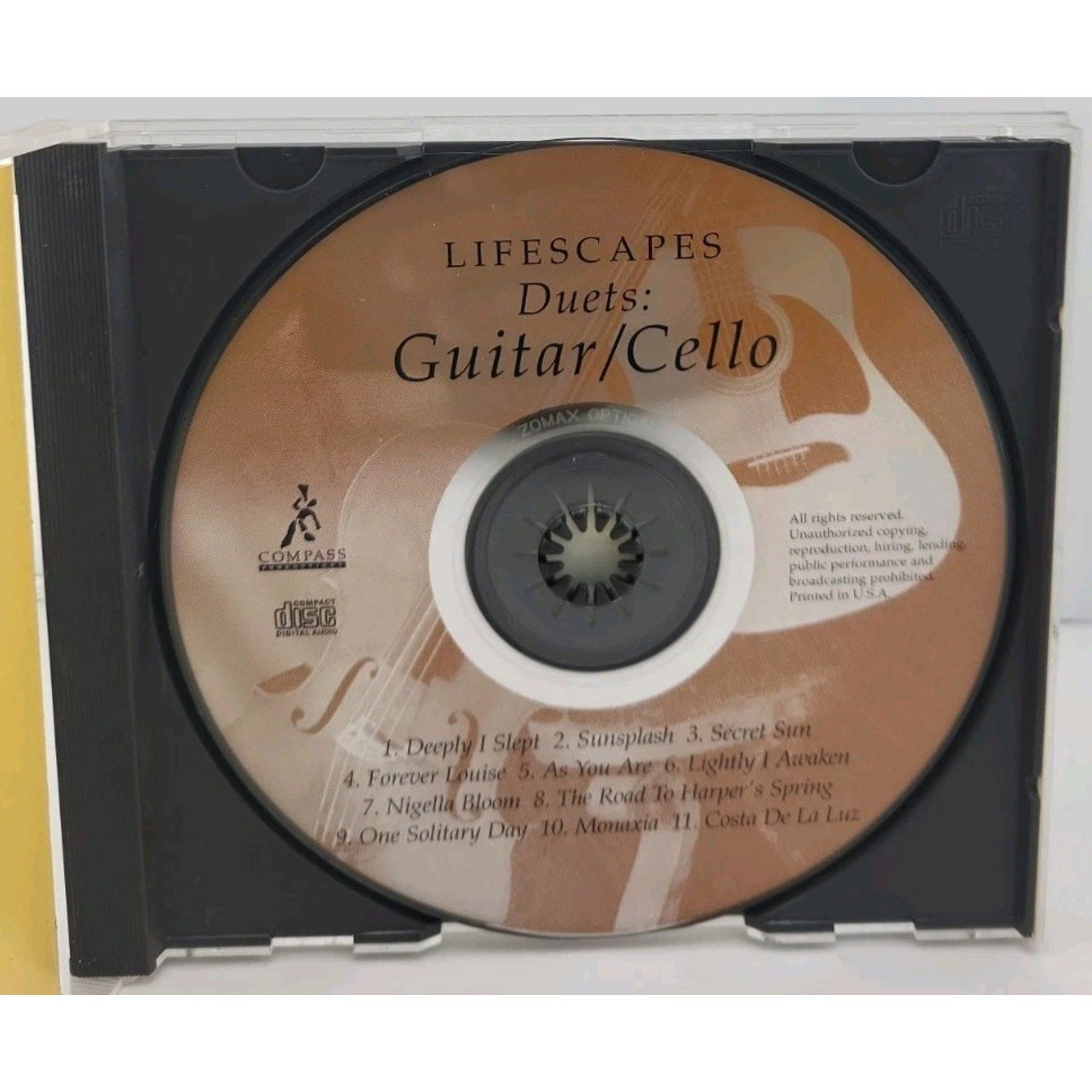 Earth Songs: Natural Guitar Nature Sounds and Music Relaxation Stress Relief CD