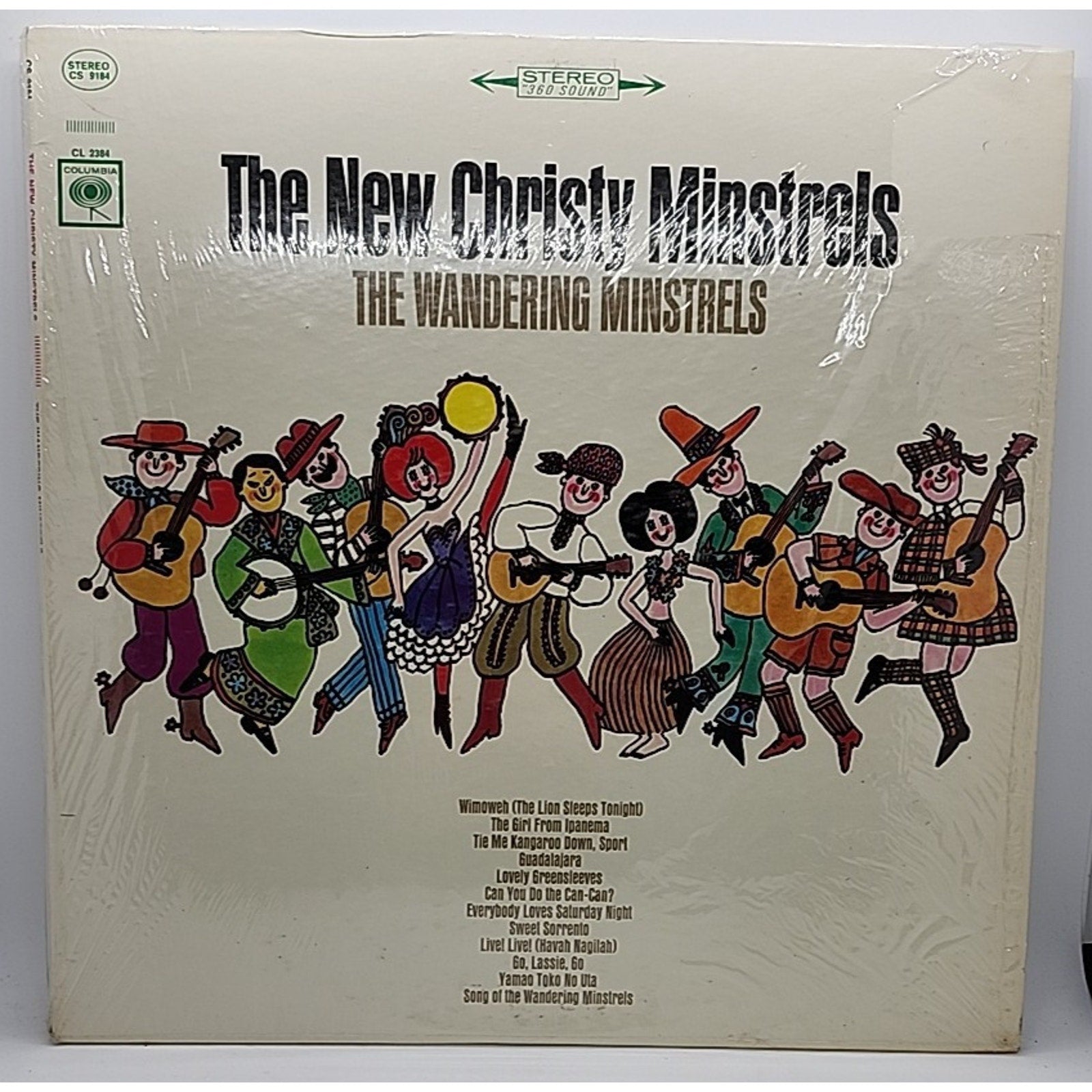 The New Christy Minstrels: The Wandering Minstrels 12" 33 RPM (Record)