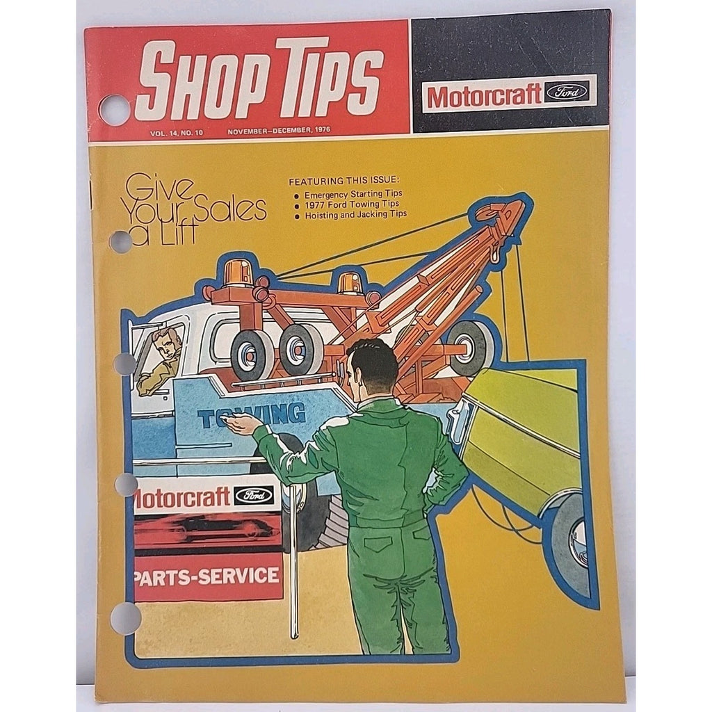 Shop Tips November-December 1976 Vol. 14 No. 10