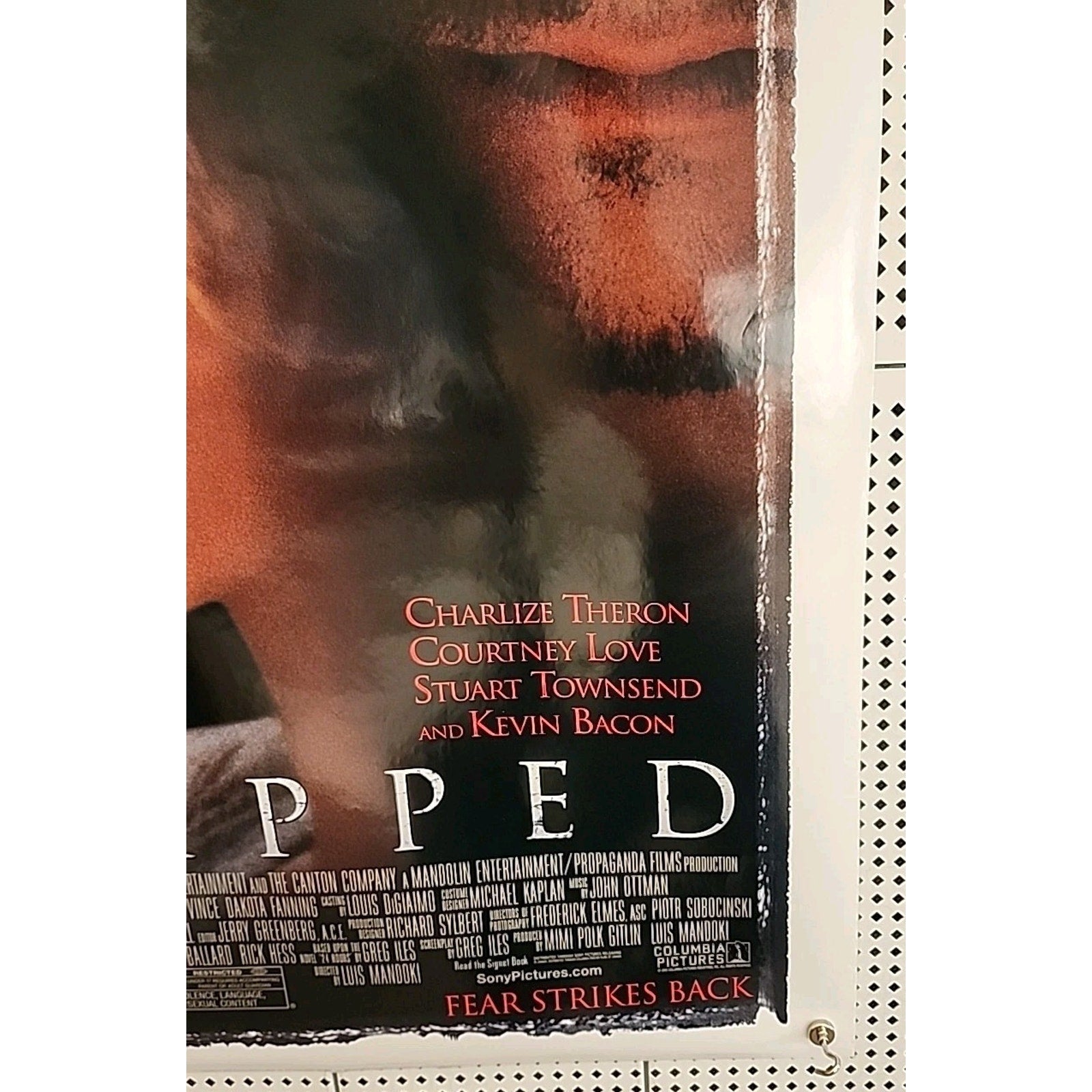 Trapped Movie Poster 2 Sided Original Rolled 27x40 Charlize Theron