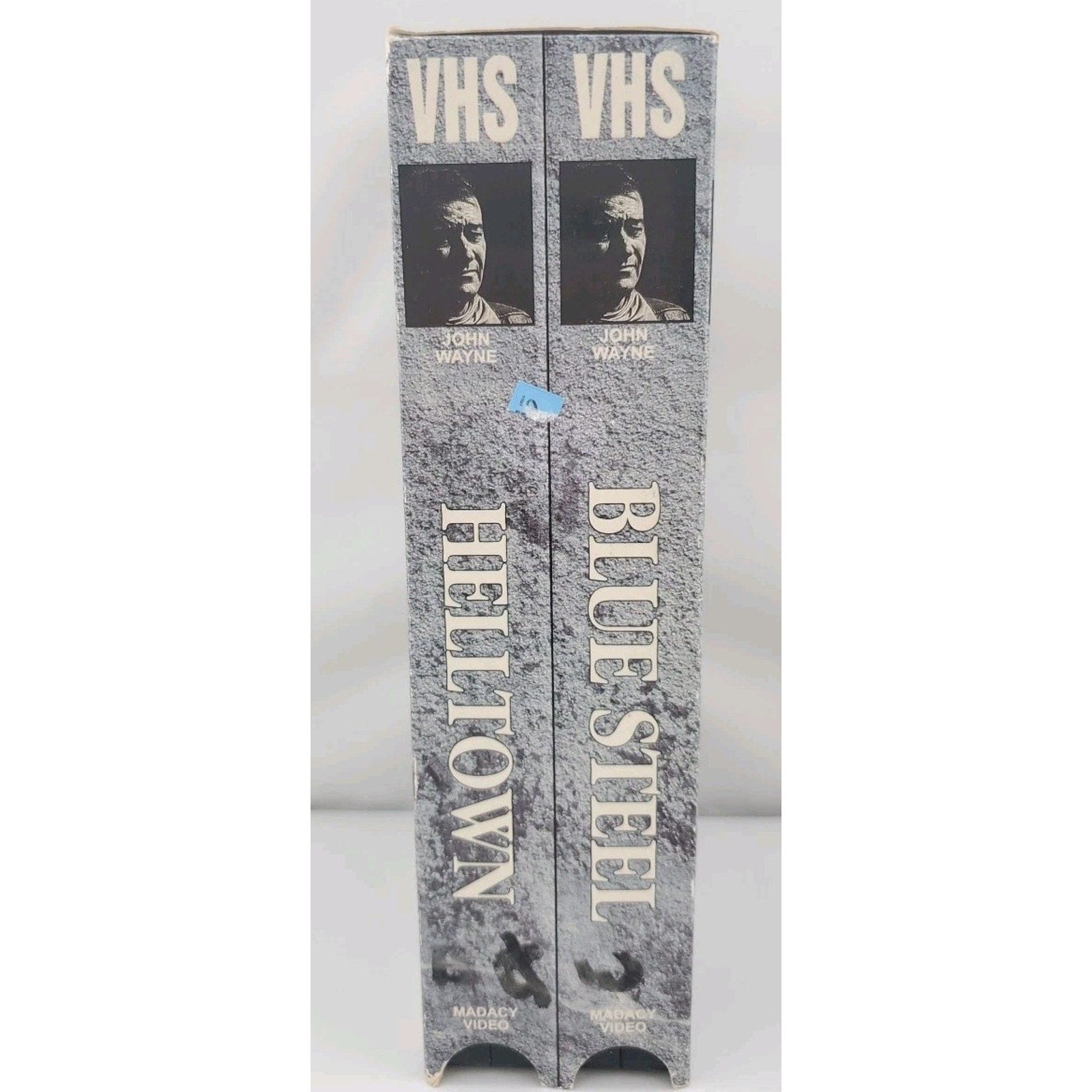 John Wayne - Double Feature - Blue Steel / Helltown (VHS)