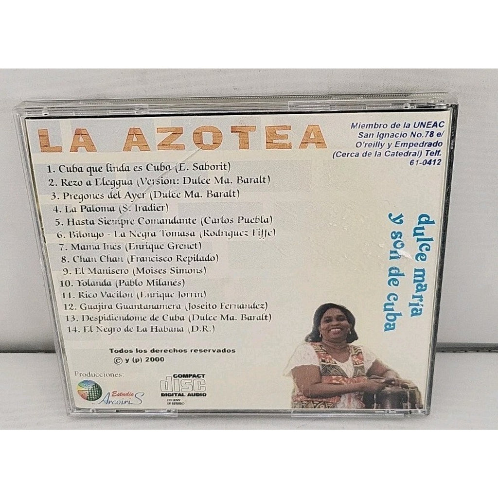 La Azotea Dulce Maria Y Son De Cuba CD