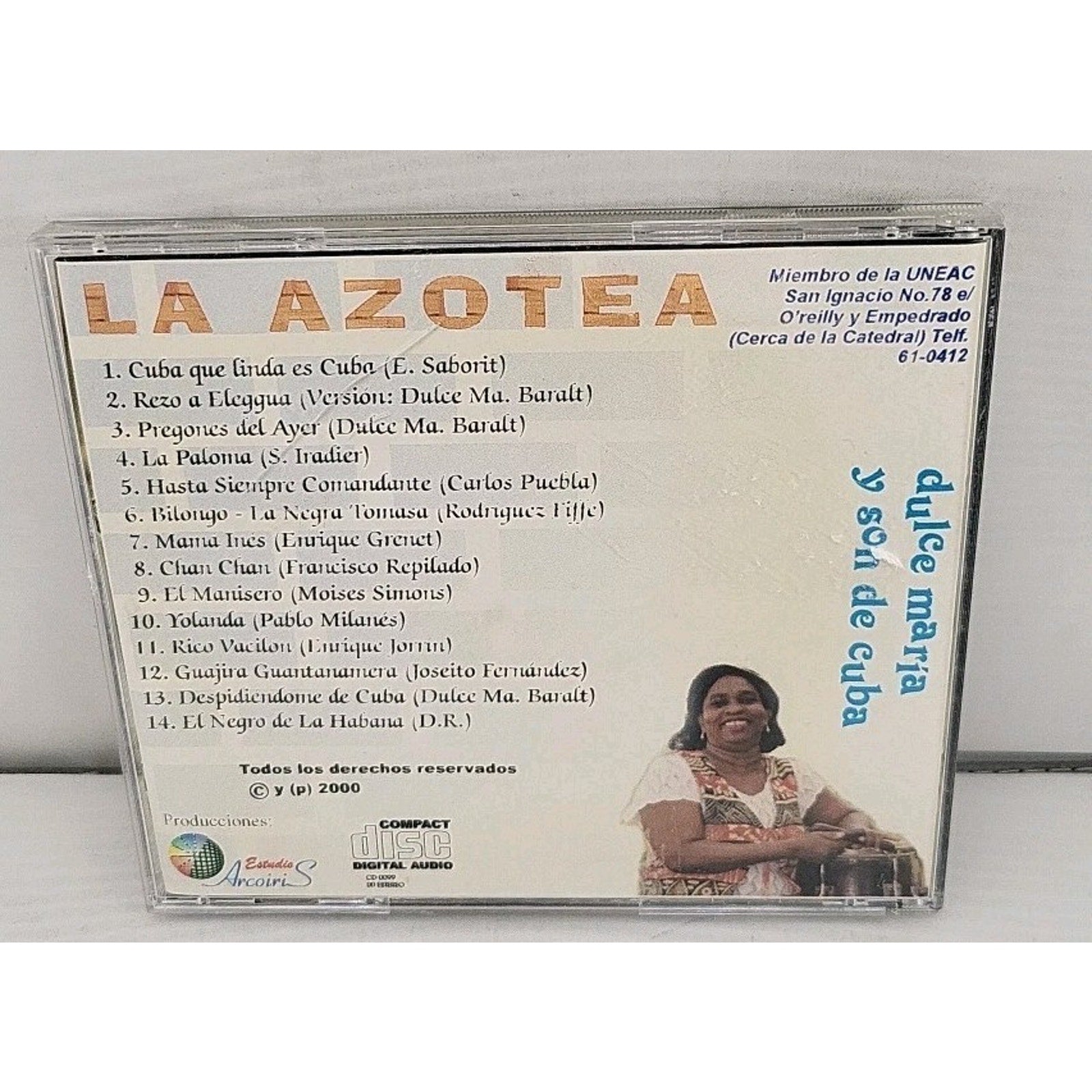 La Azotea Dulce Maria Y Son De Cuba CD